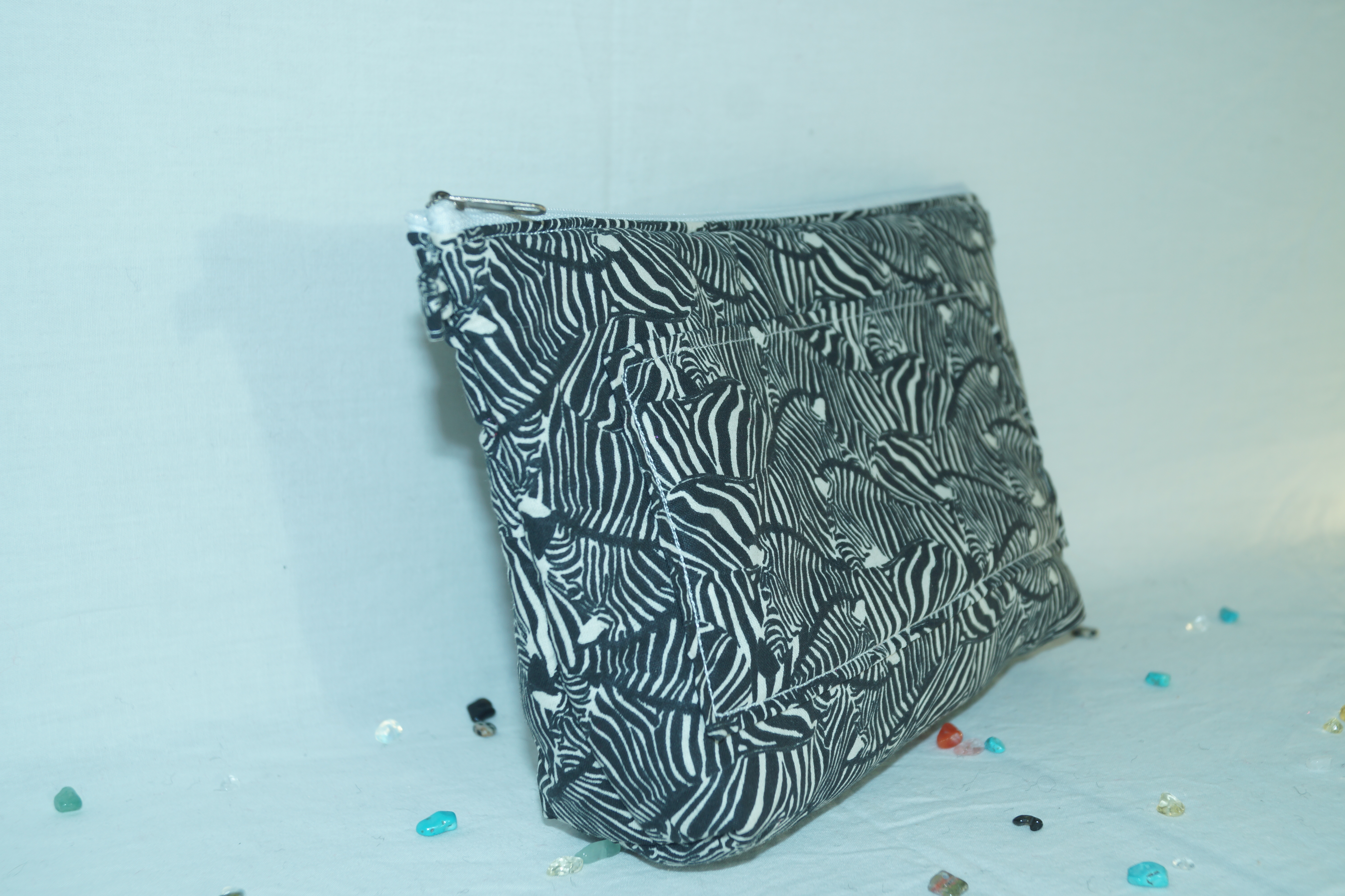 Trousse de toilette zèbres