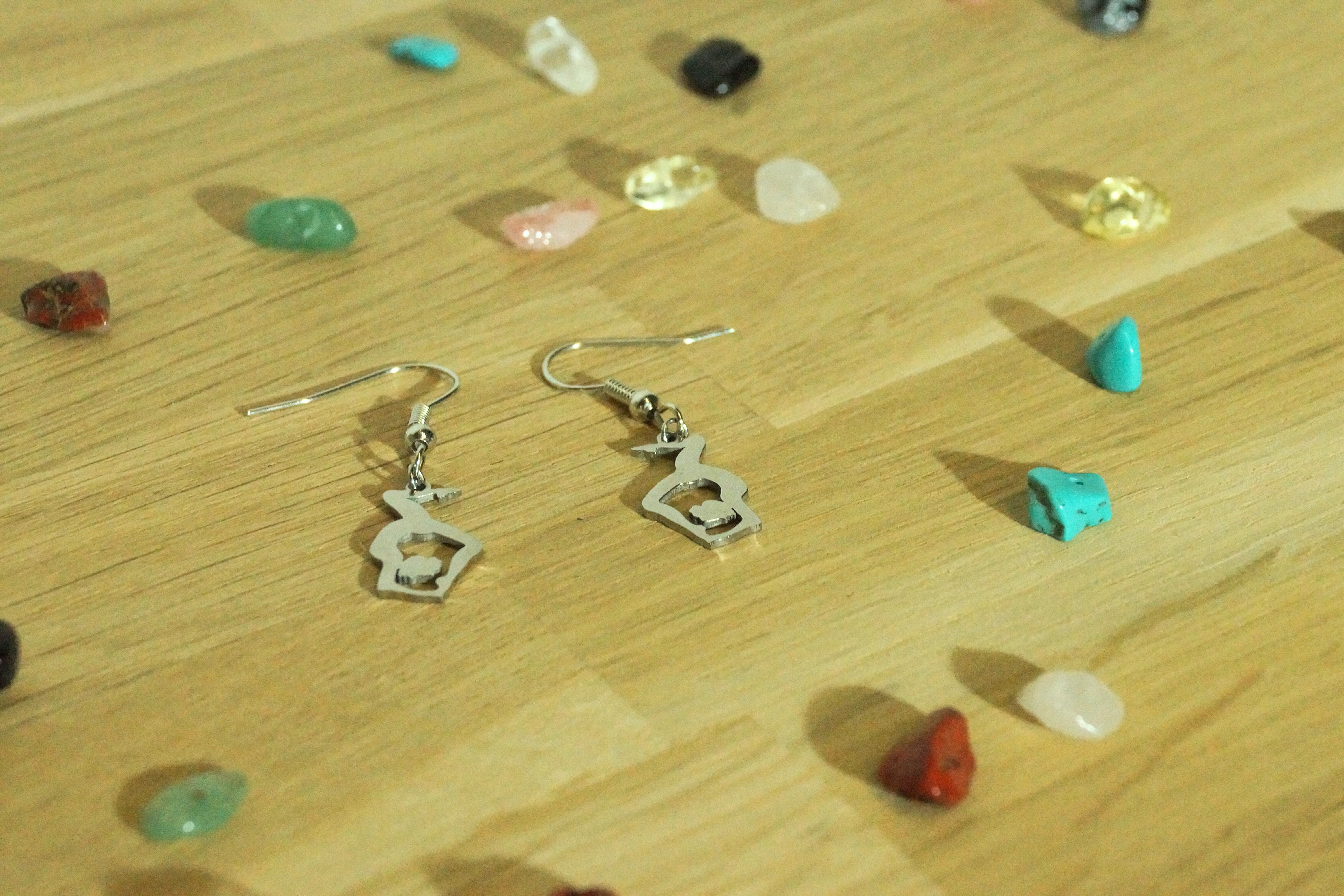 Boucles d'oreilles yoga 1