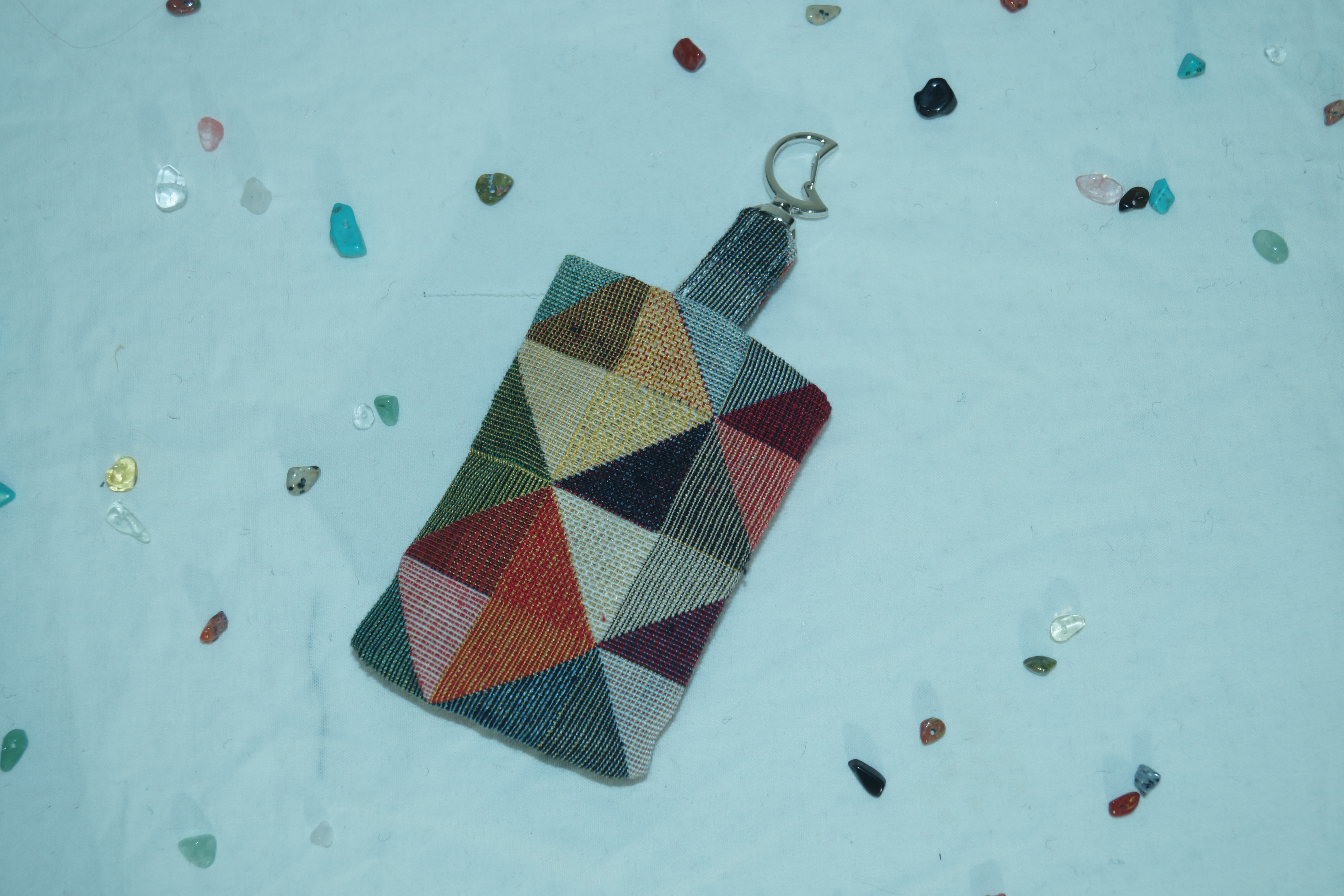 Pochette à mousqueton