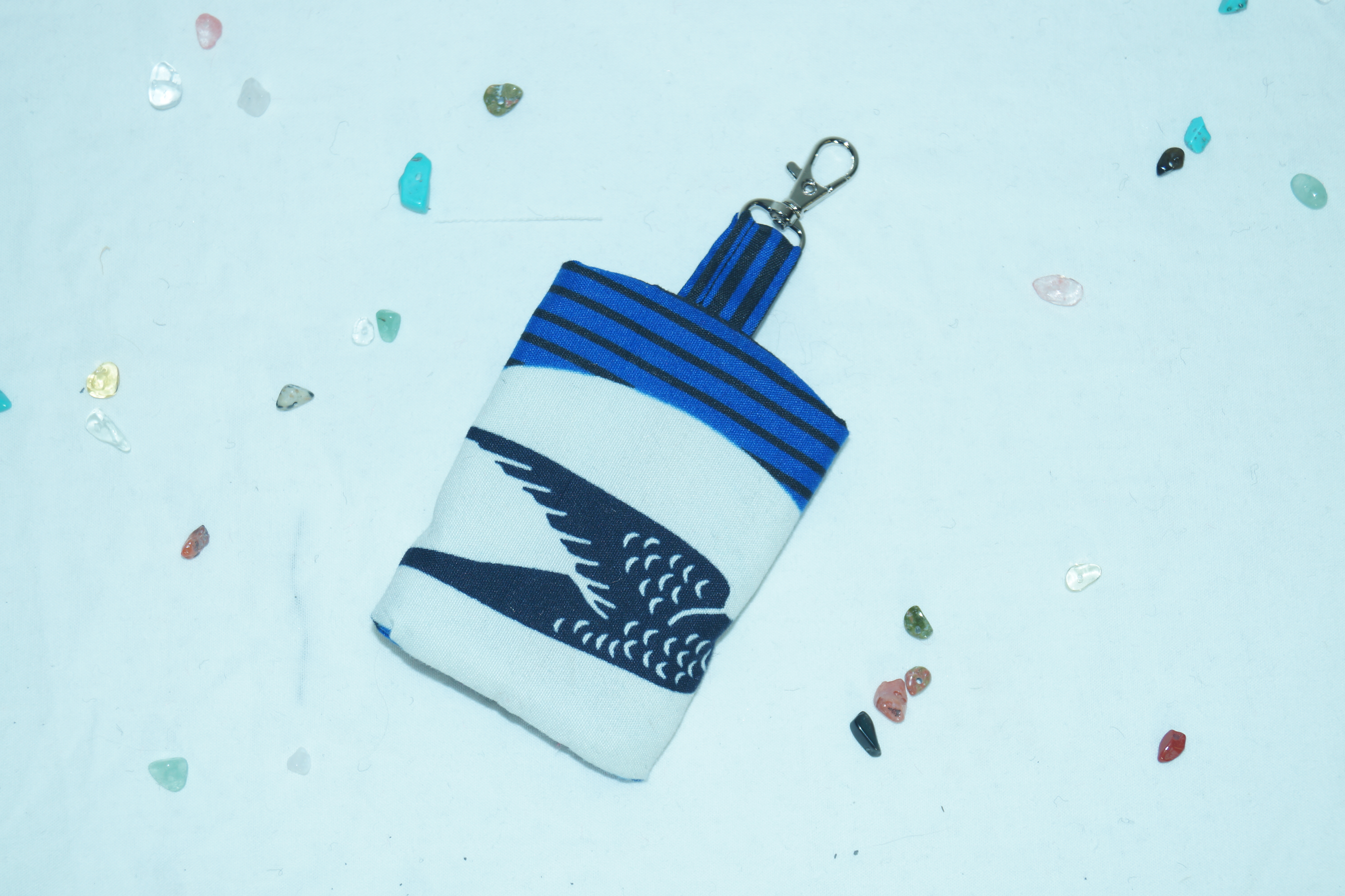 Pochette à mousqueton