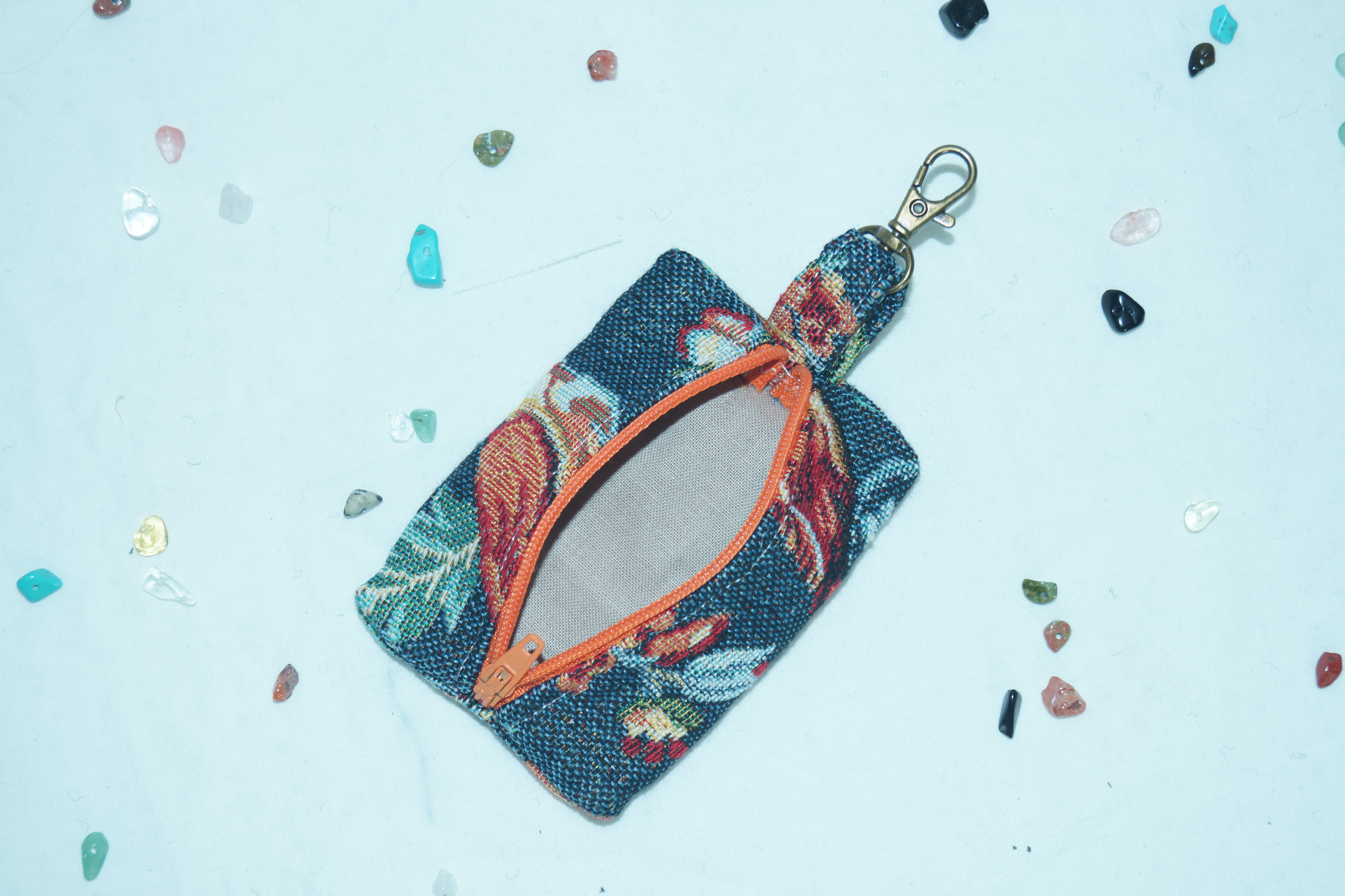 Pochette à mousqueton