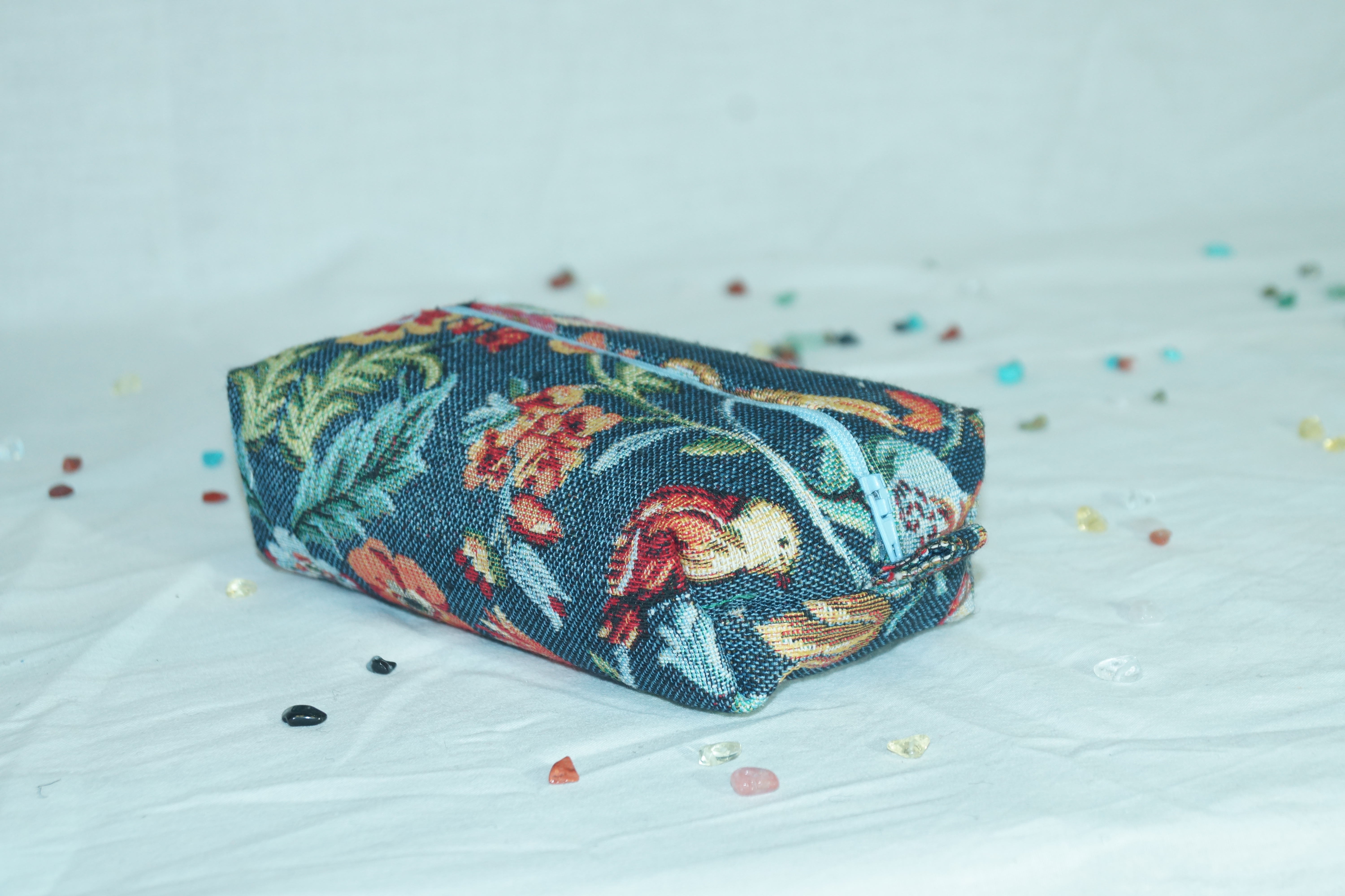 Trousse oiseaux bleue