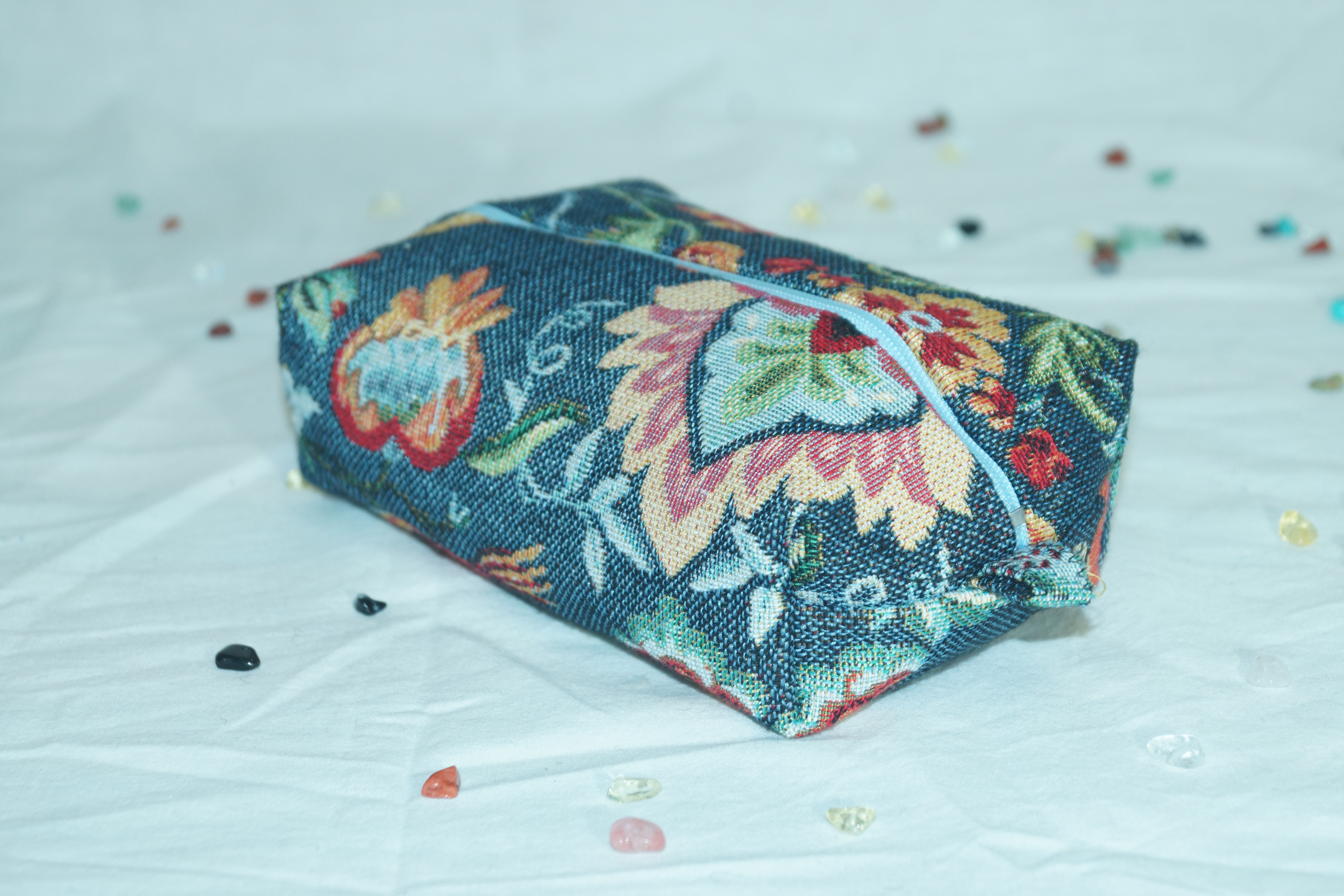 Trousse oiseaux bleue