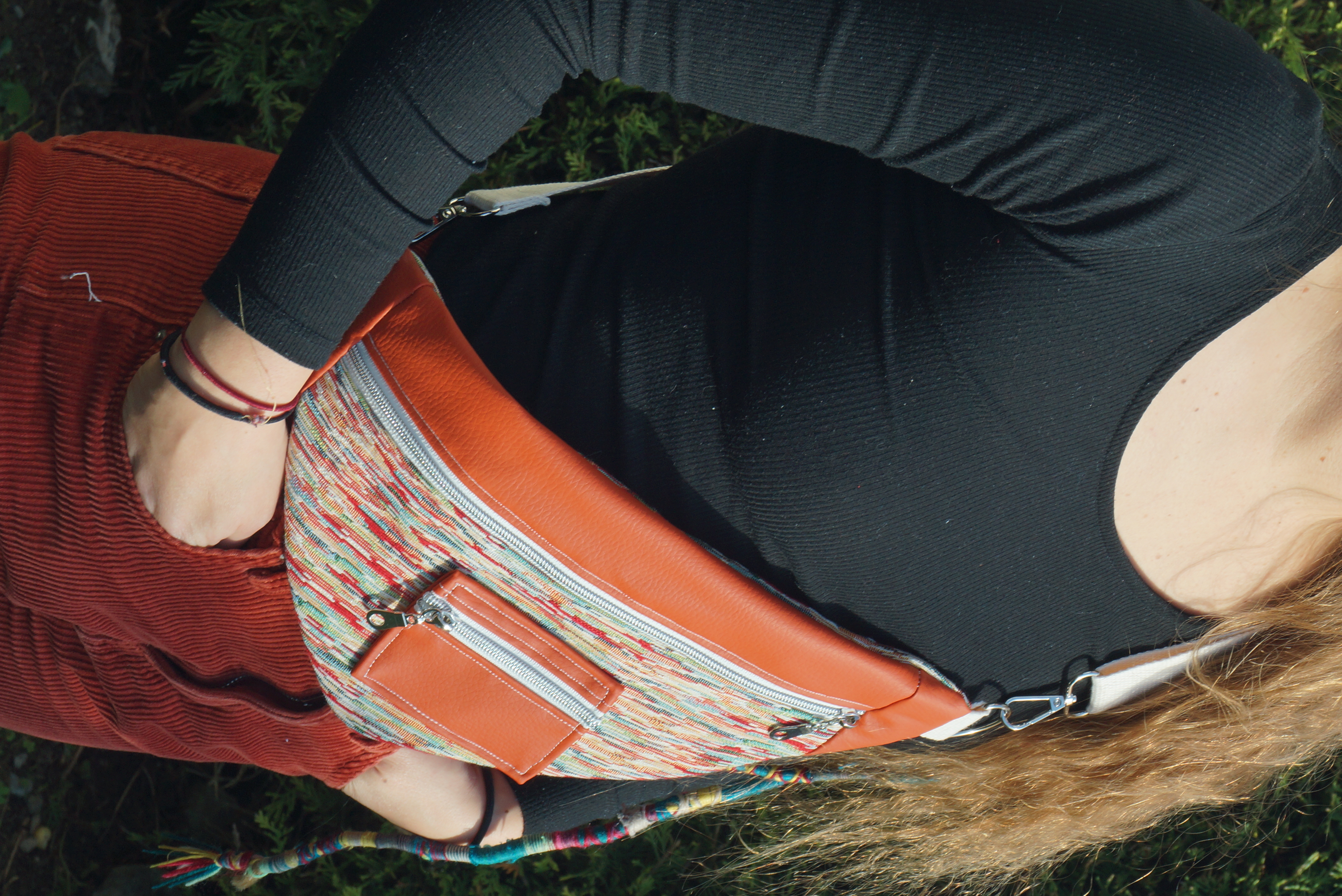 Banane camouflage et skaï