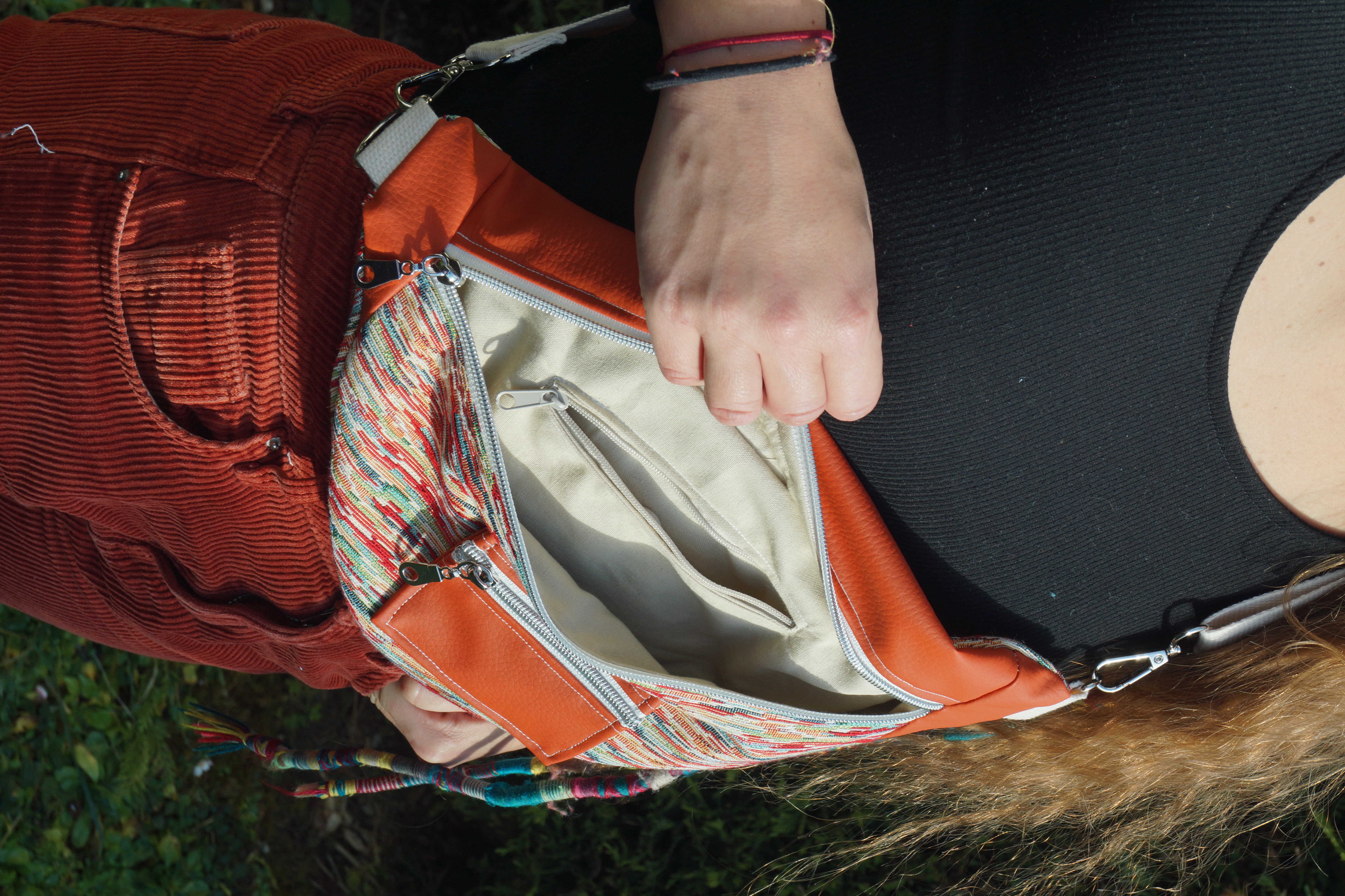 Banane camouflage et skaï