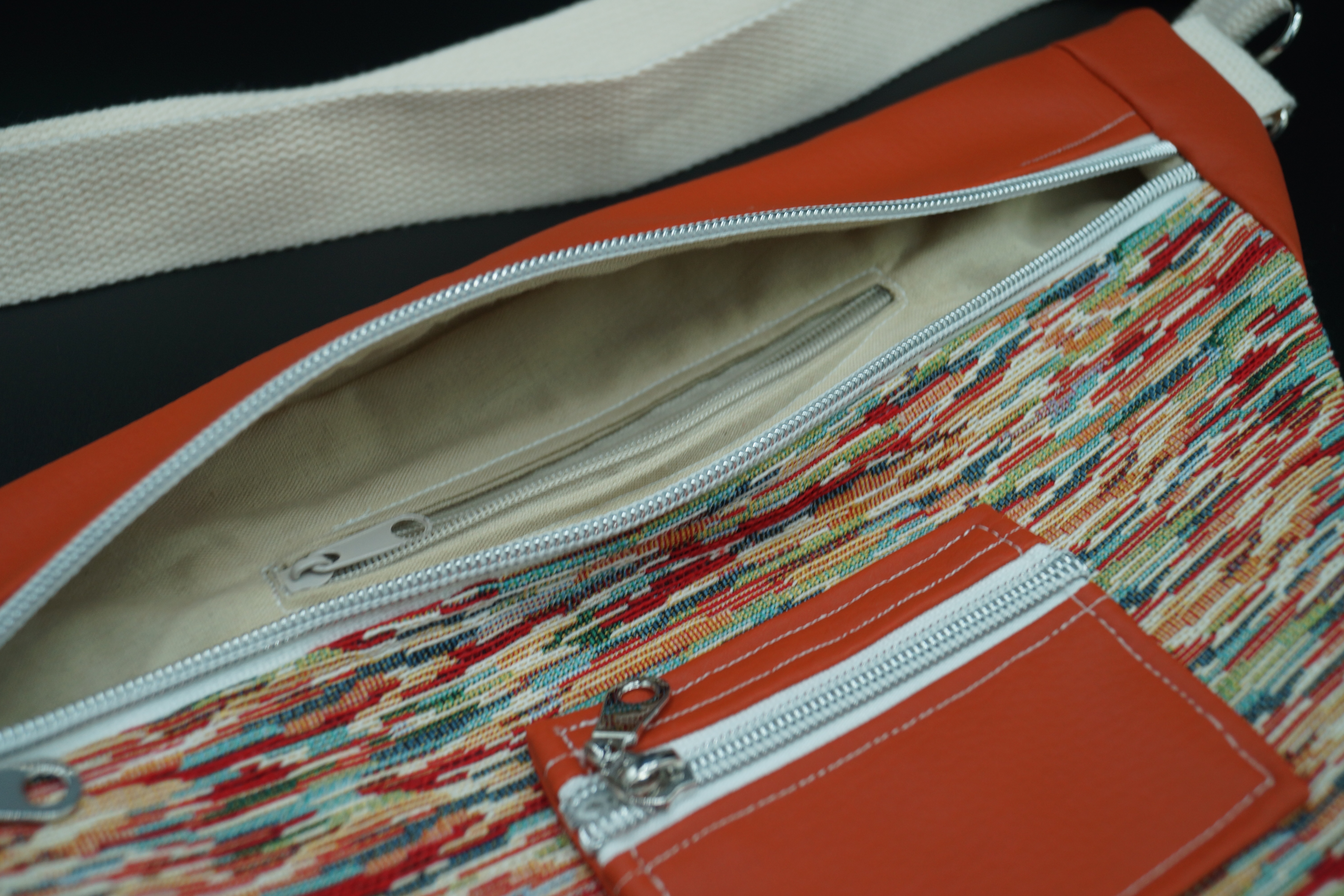 Banane camouflage et skaï