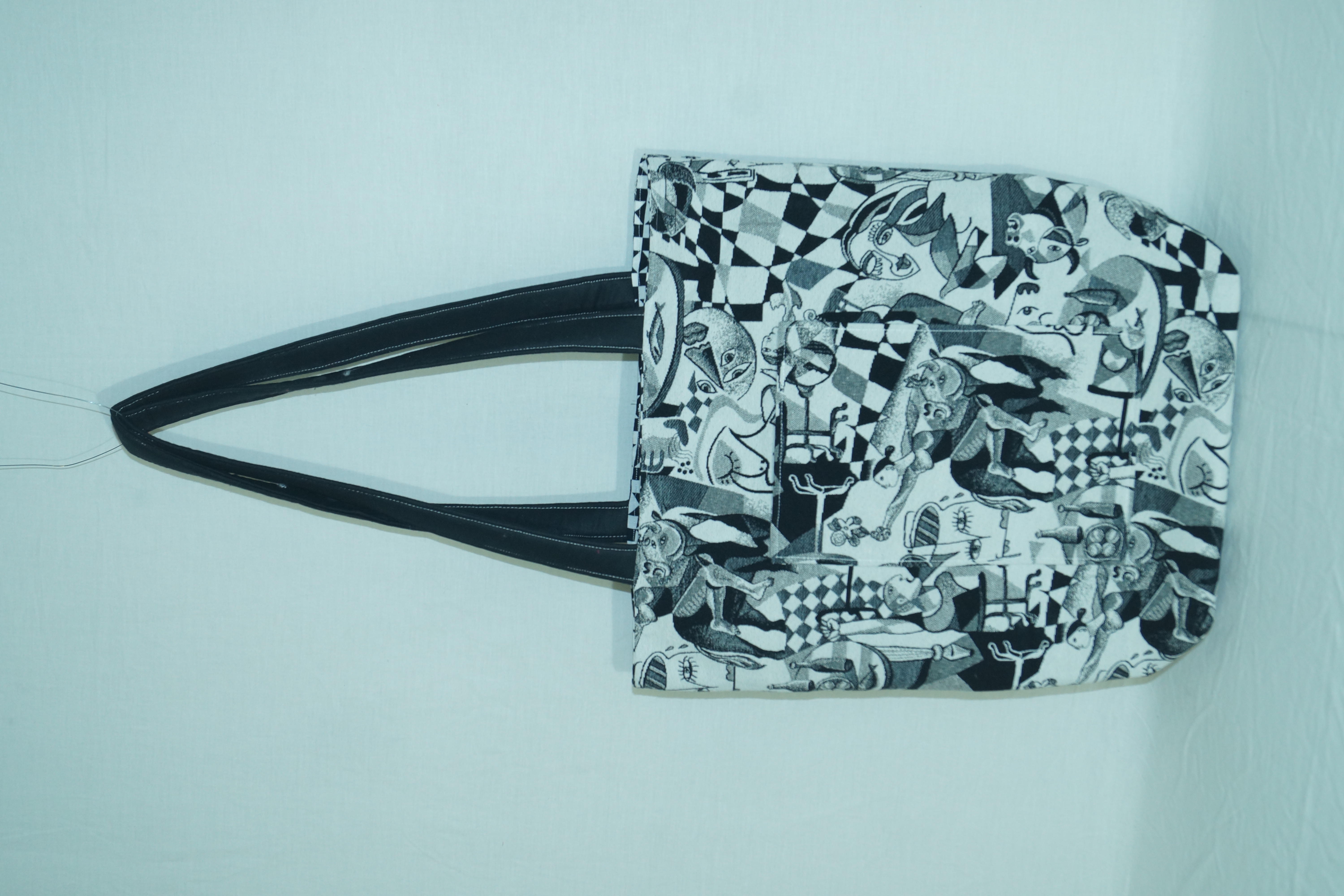 Sac à main Picasso noir et blanc