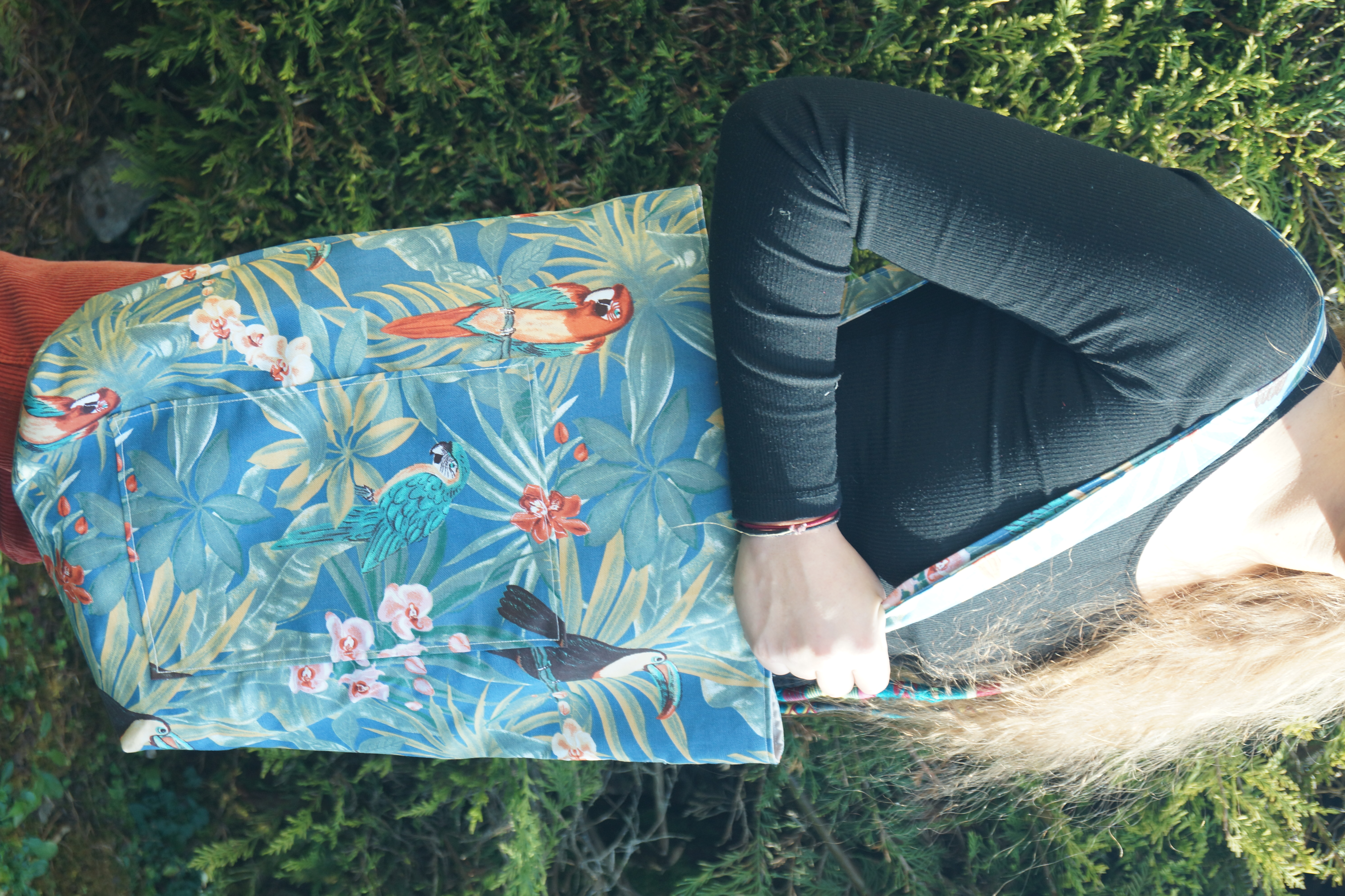 Sac à main tropical