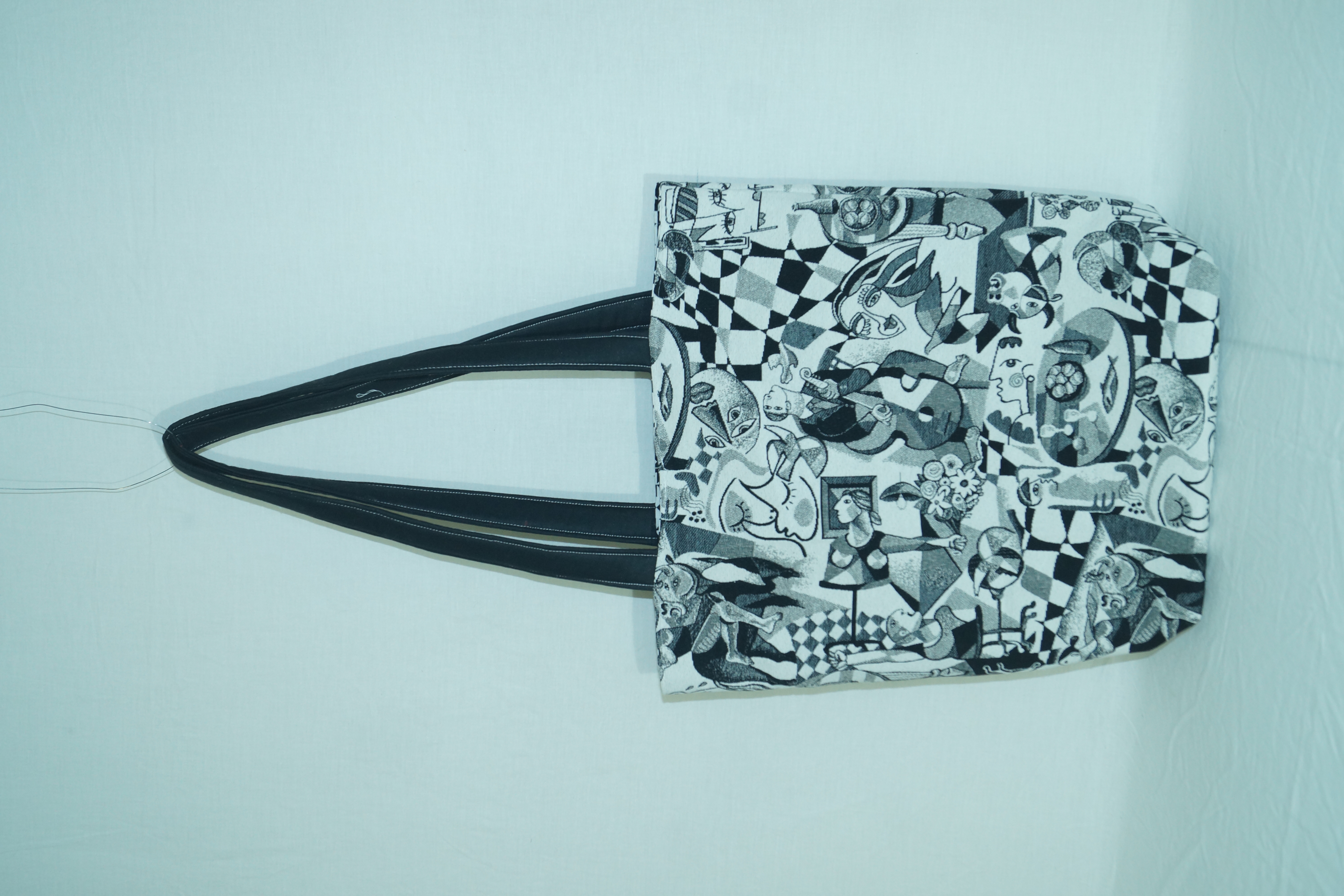 Sac à main Picasso noir et blanc