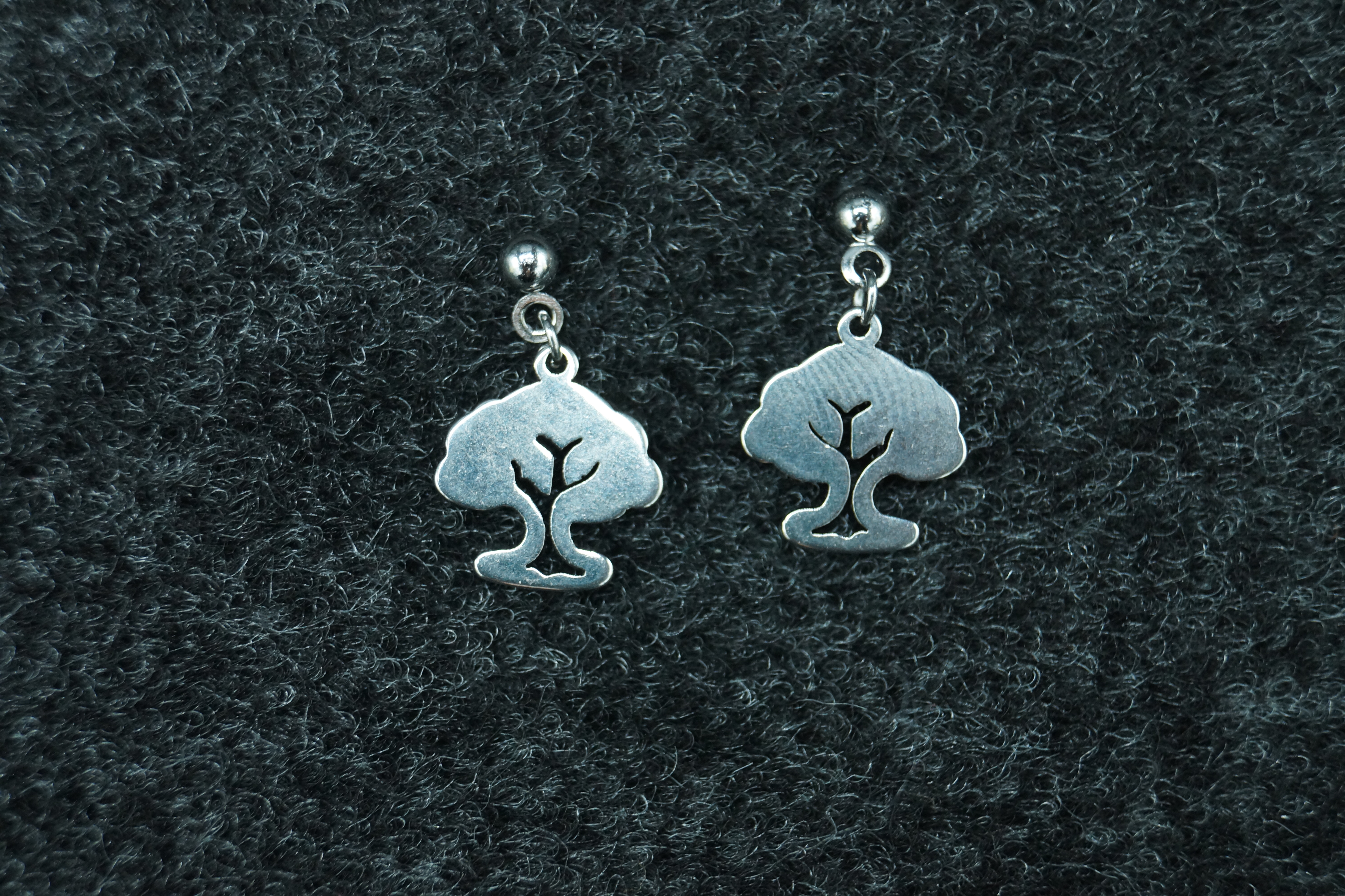 Boucles d'oreilles arbre