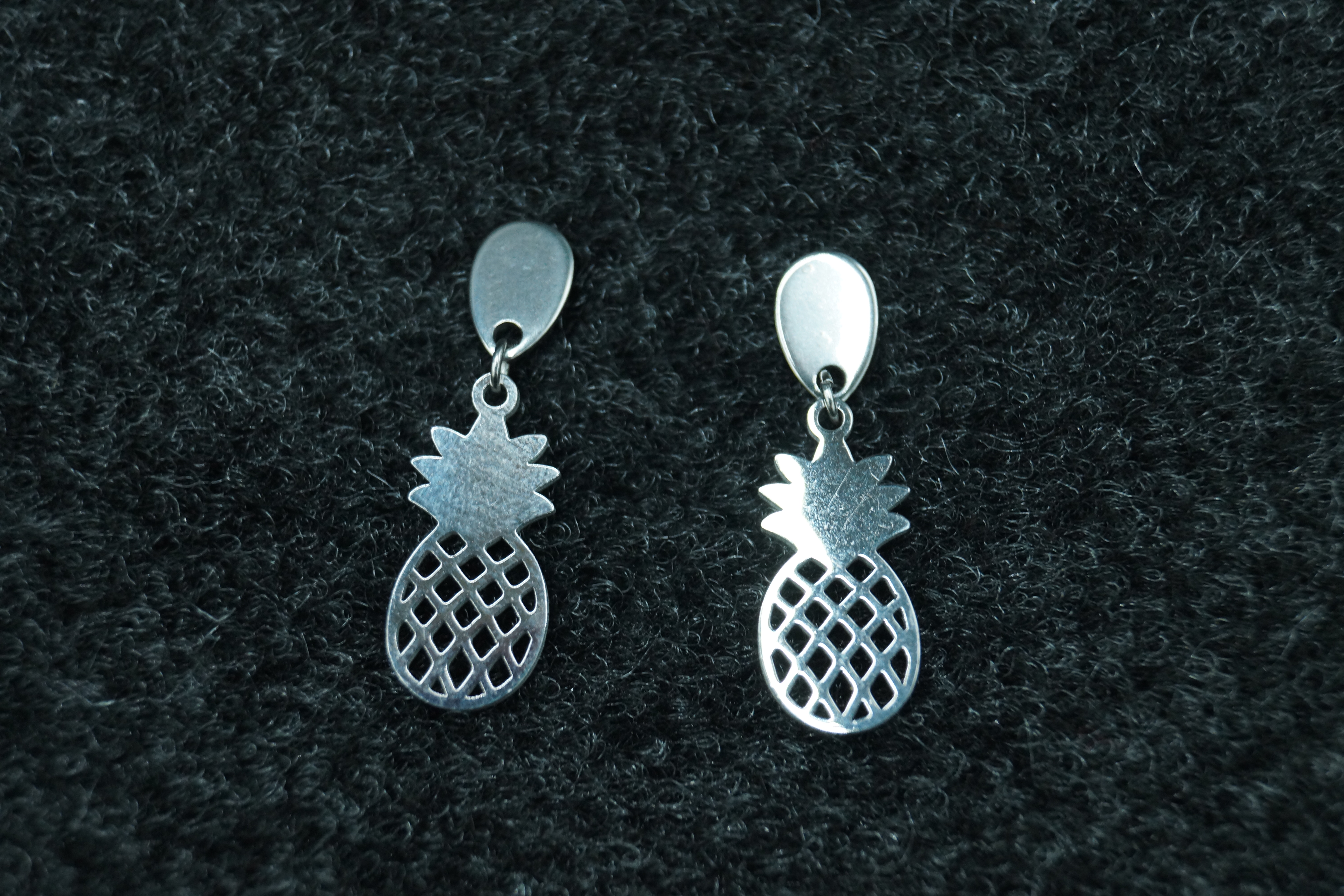 Boucles d'oreilles ananas