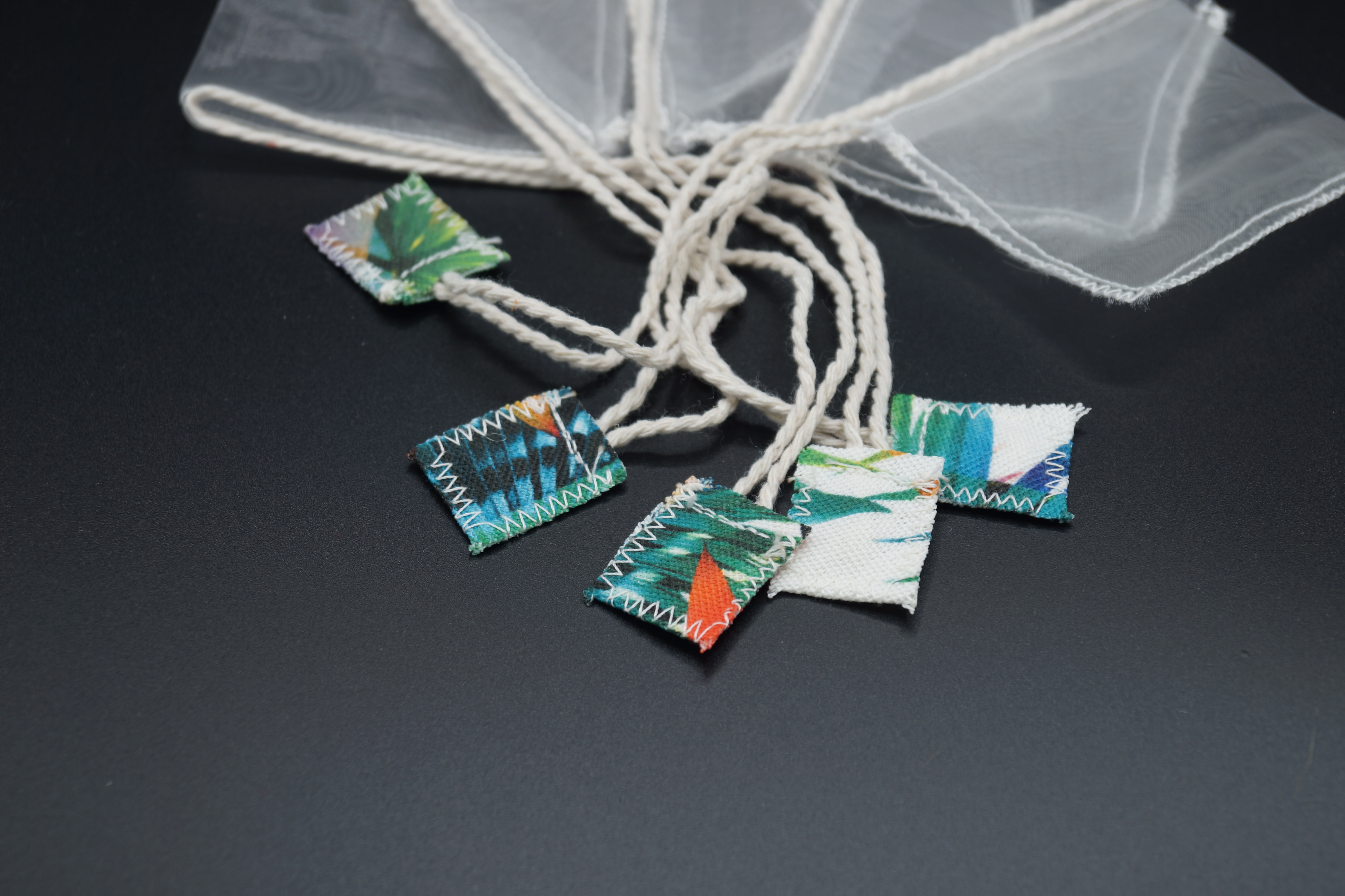 Sachets à thé réutilisables