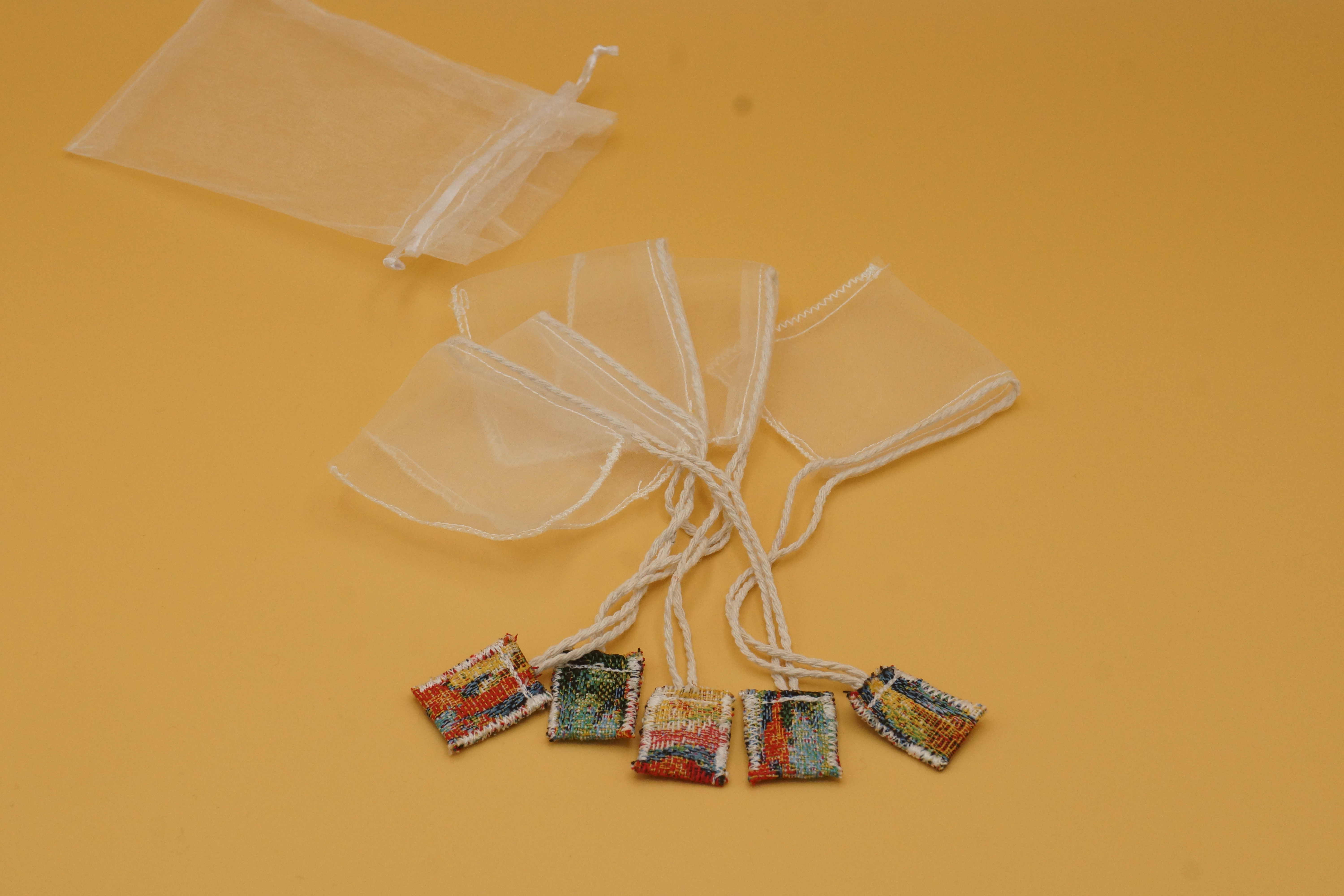 Sachets à thé réutilisables