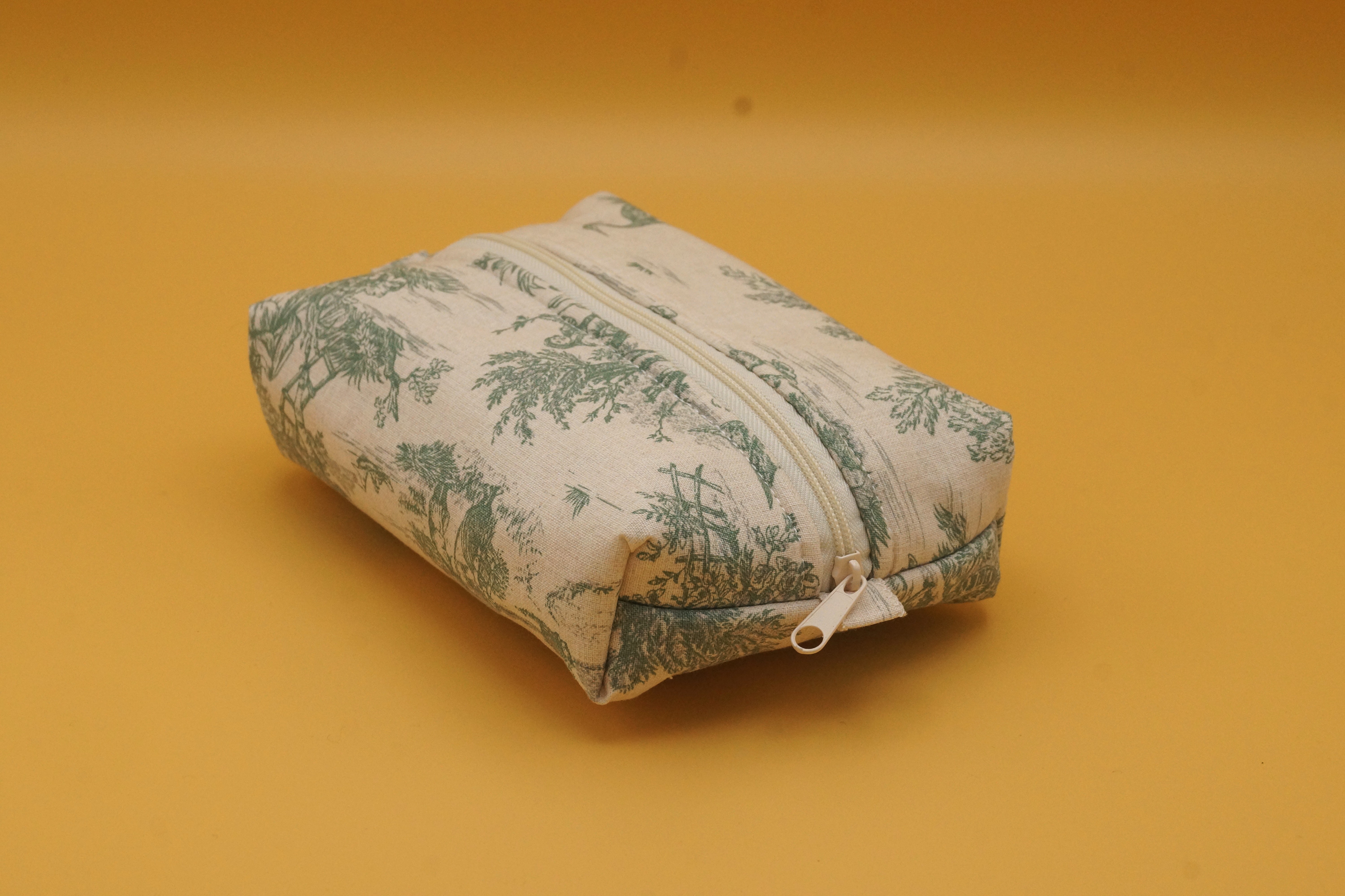 Trousse toile de jouy