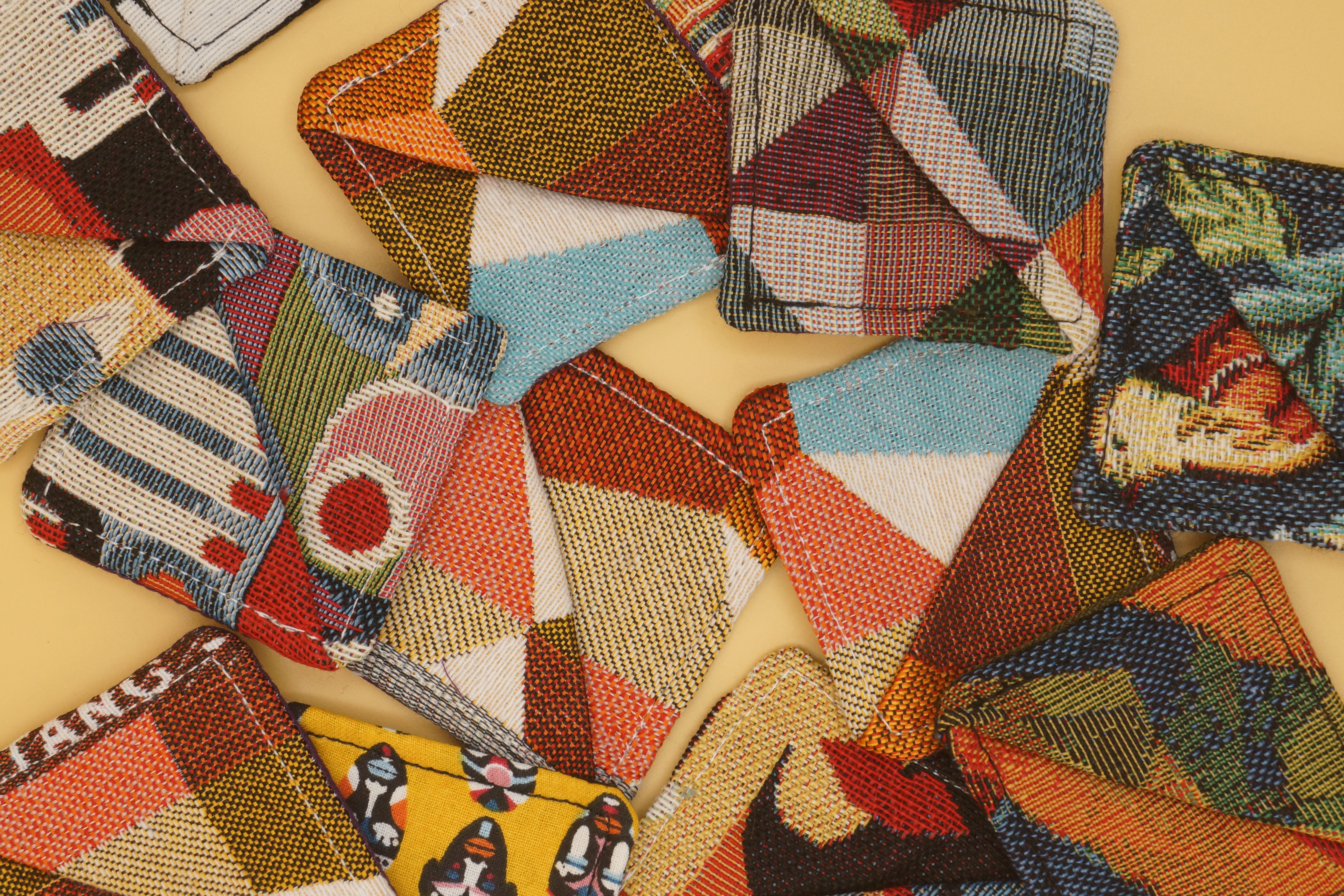 Marque-page en tissu