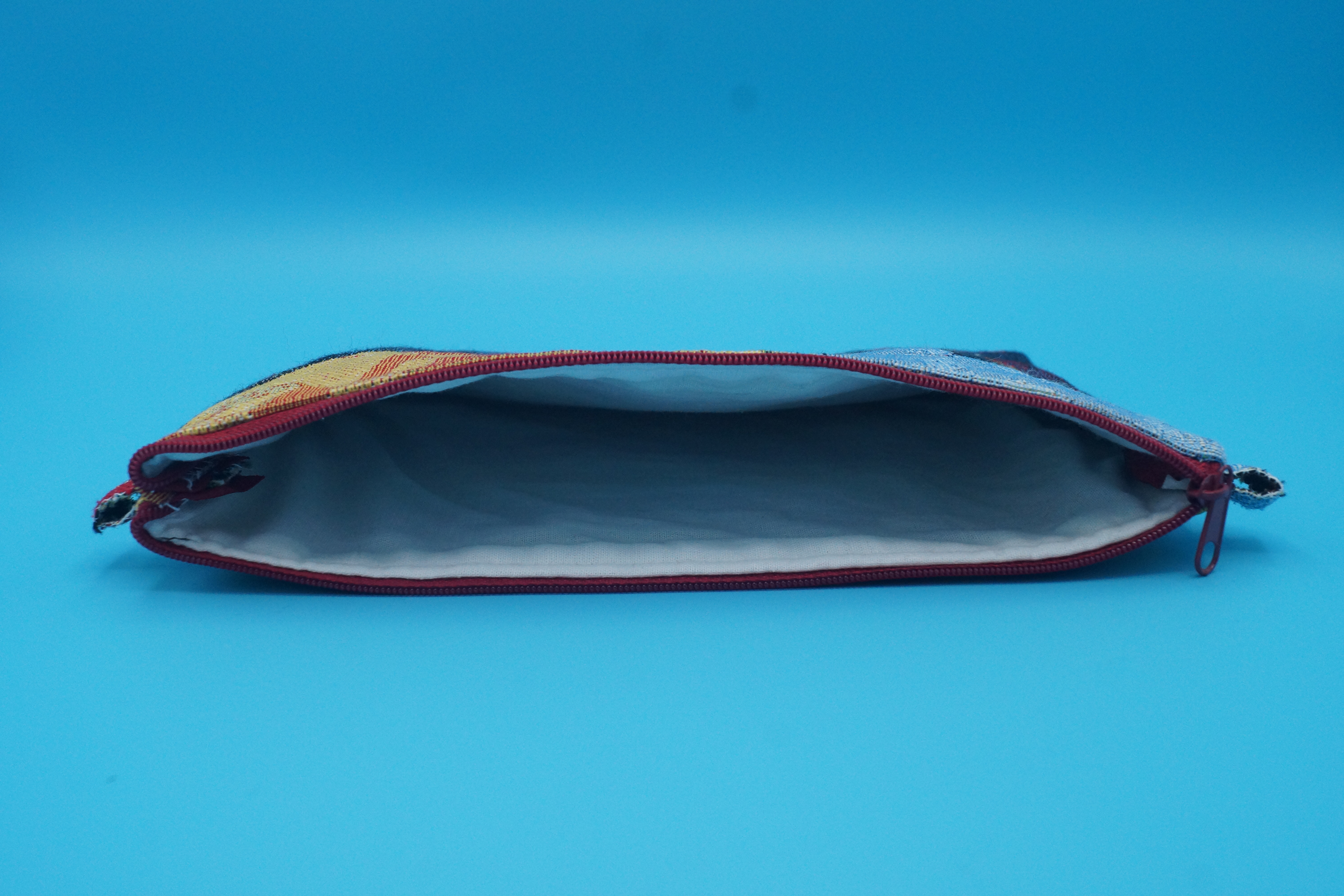 Pochette en tissu colorée