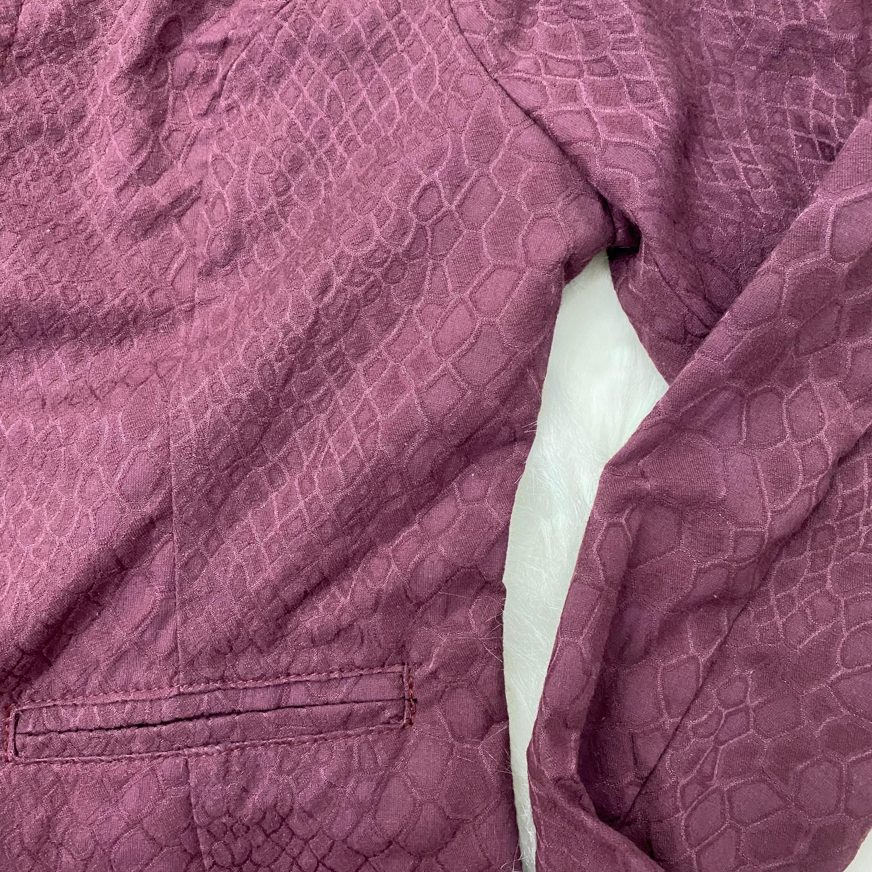 Blazer feminino roxo Tamanho M