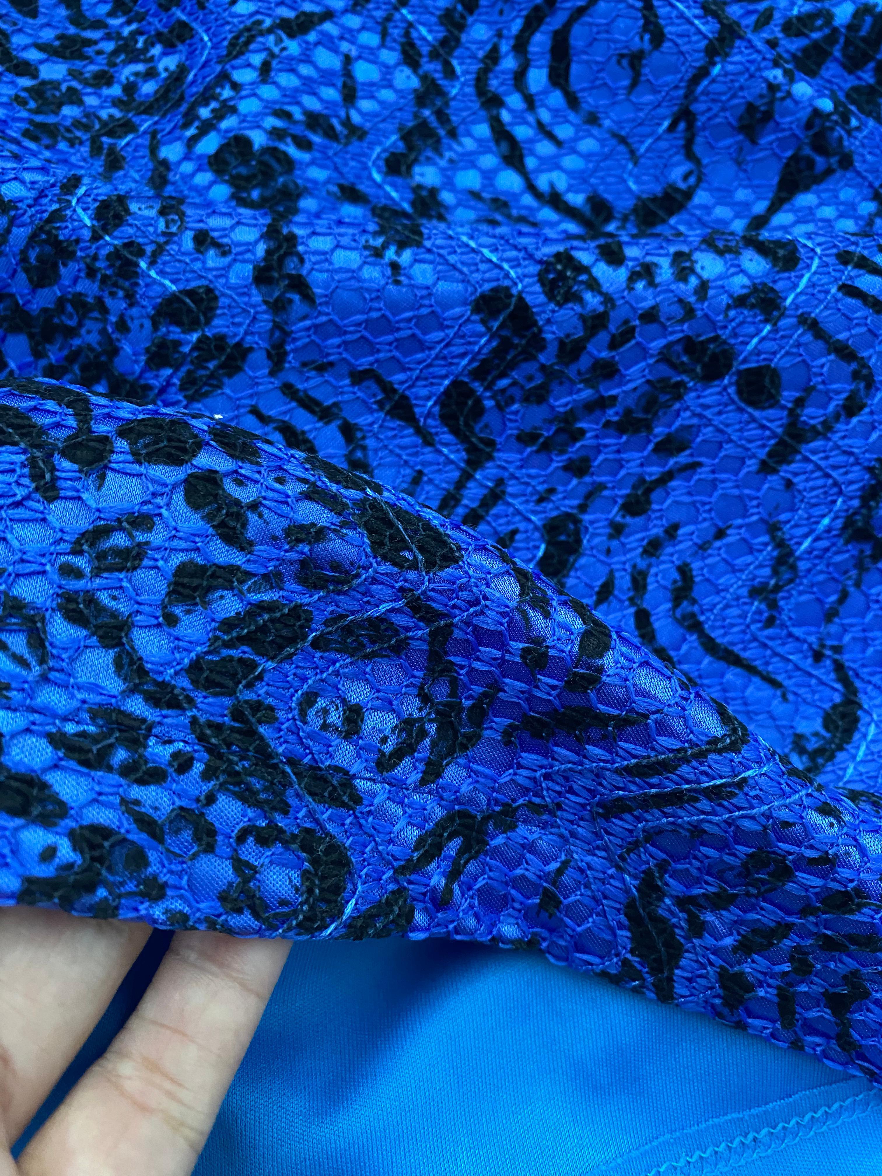 Vestido azul Tamanho GG