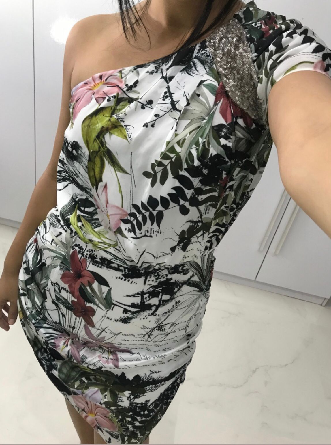 Vestido Florido Tamanho M