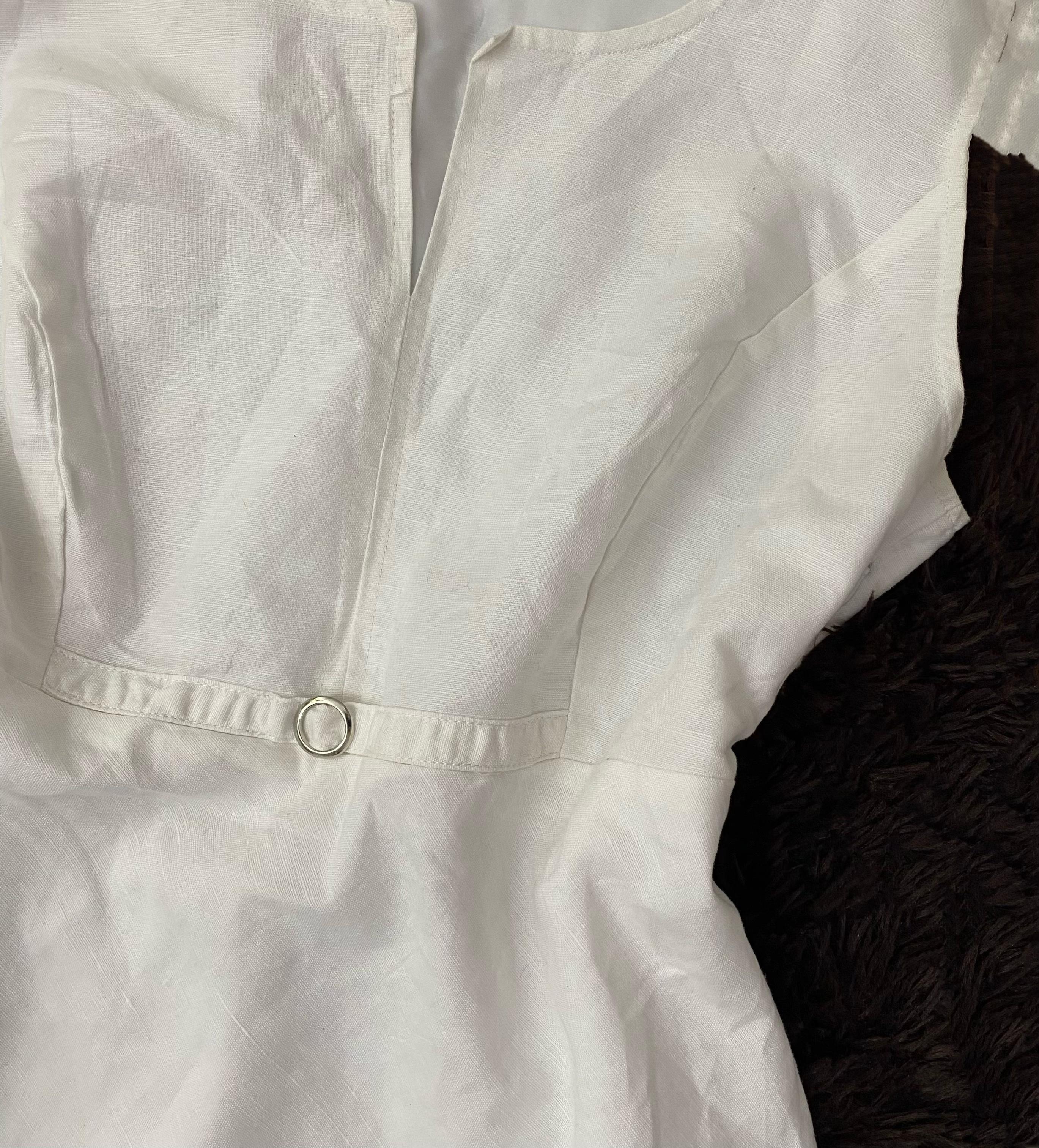 Vestido branco casual Tamanho G