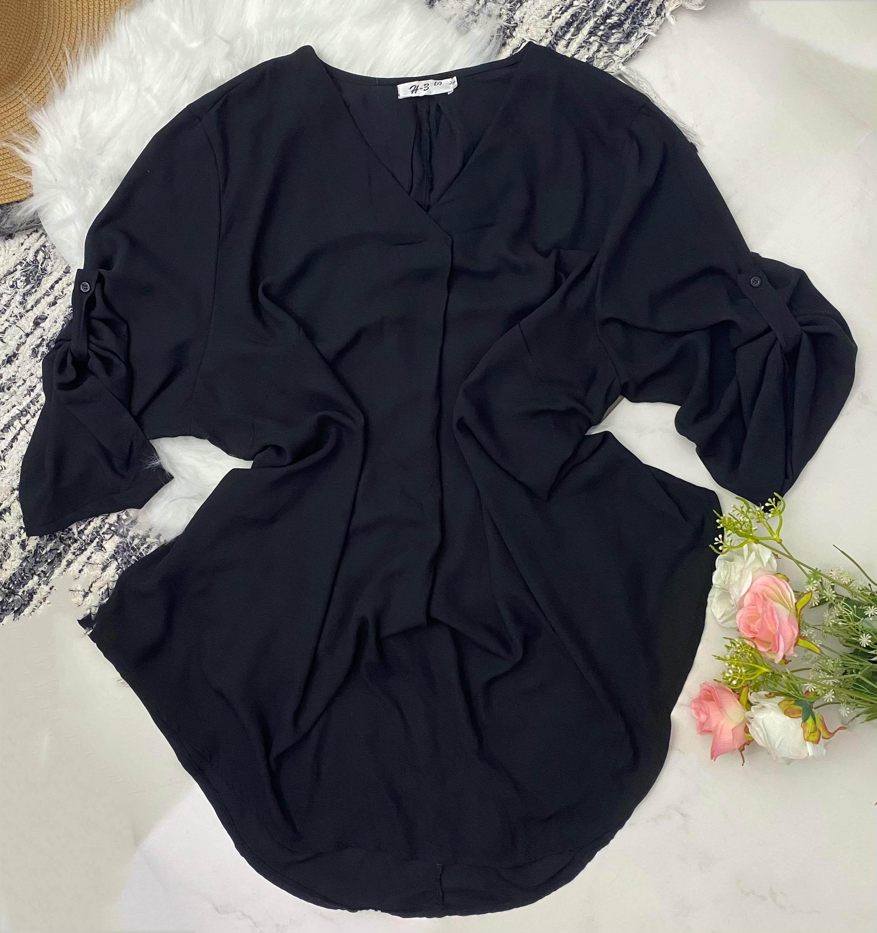 Blusa Feminina de Manga 3/4 Tamanho GG