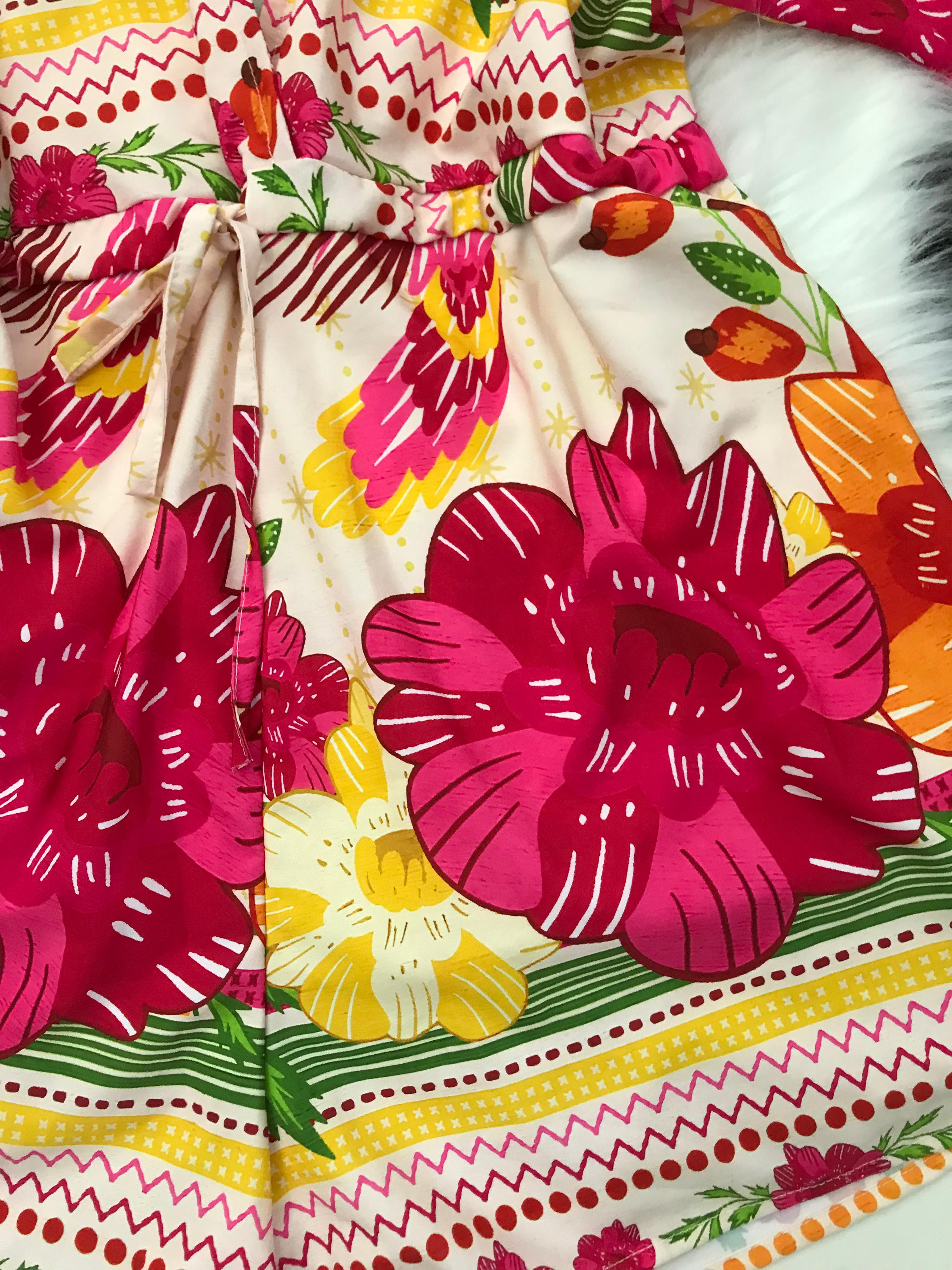 Macacão Floral - Tam G