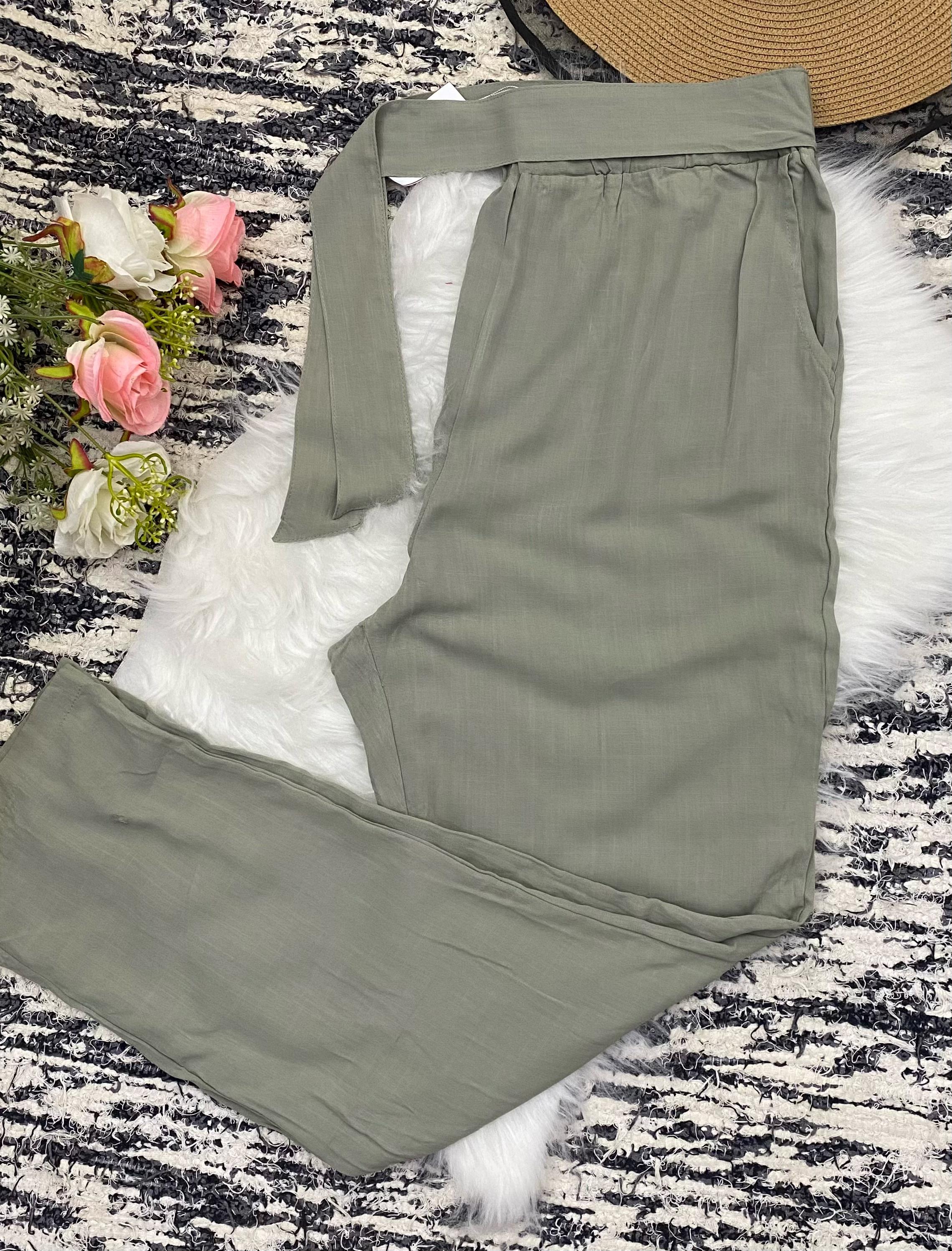 Calça de Linho - Tam G