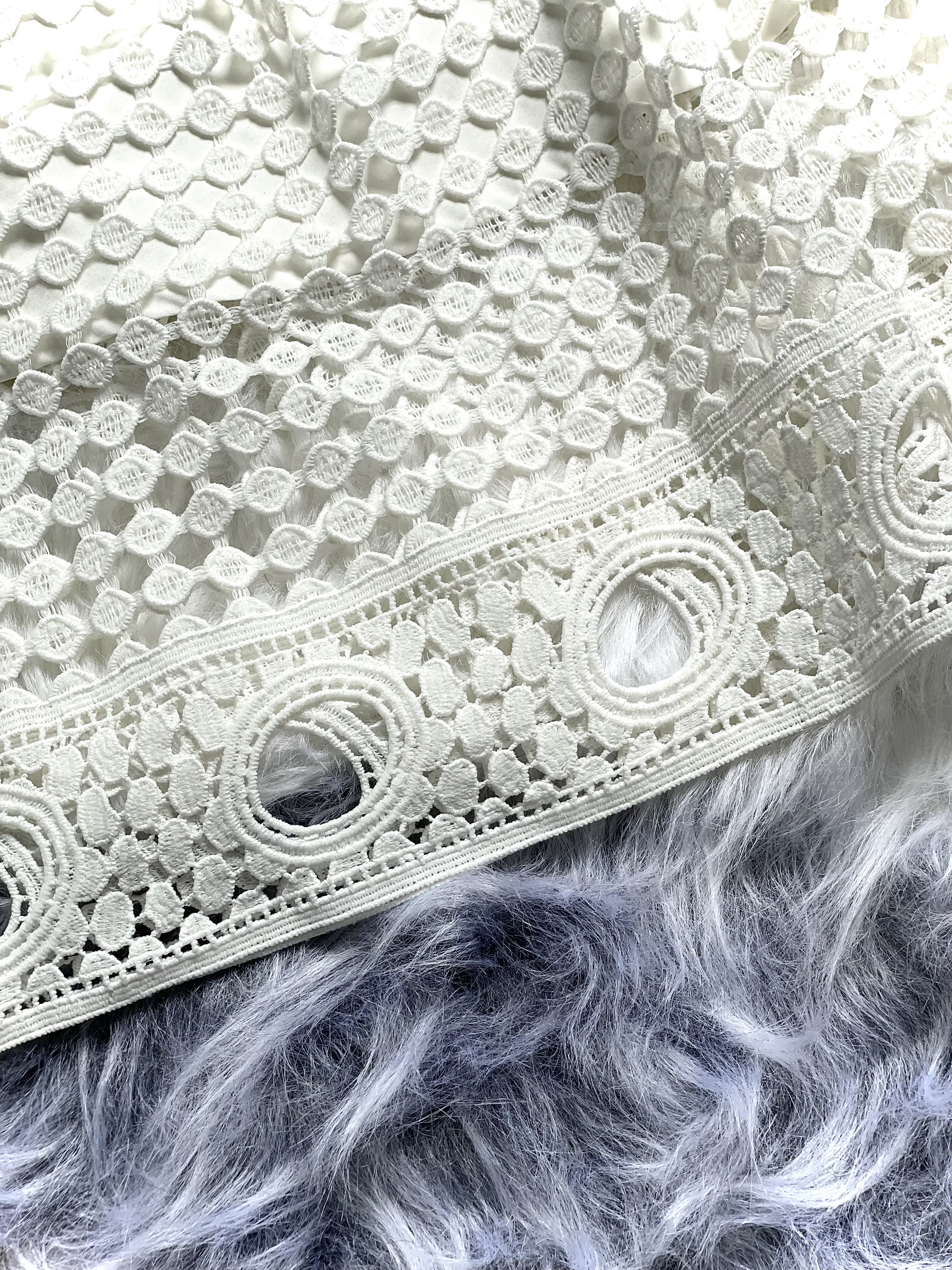 Vestido Branco de Laise