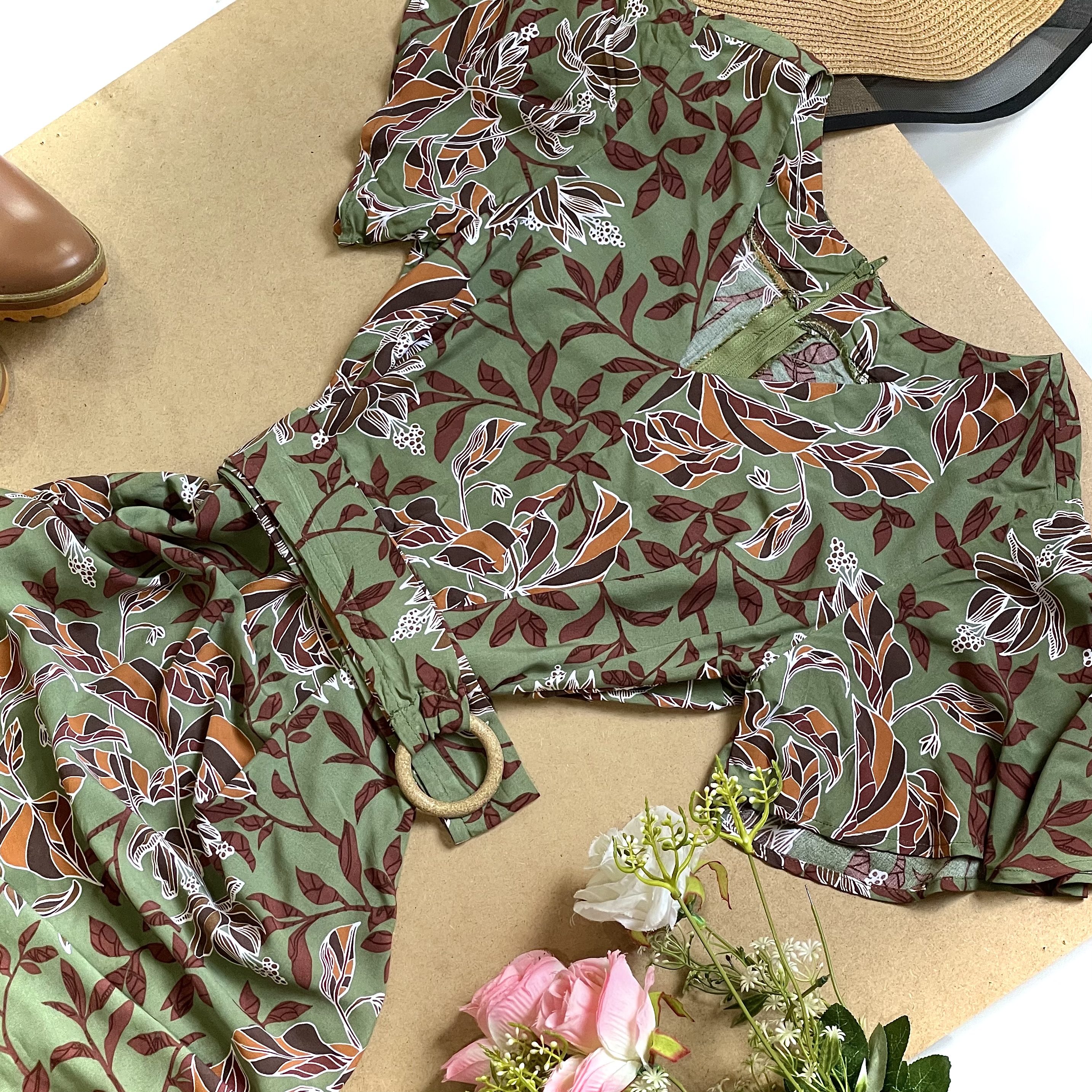 Vestido Estampado Floral