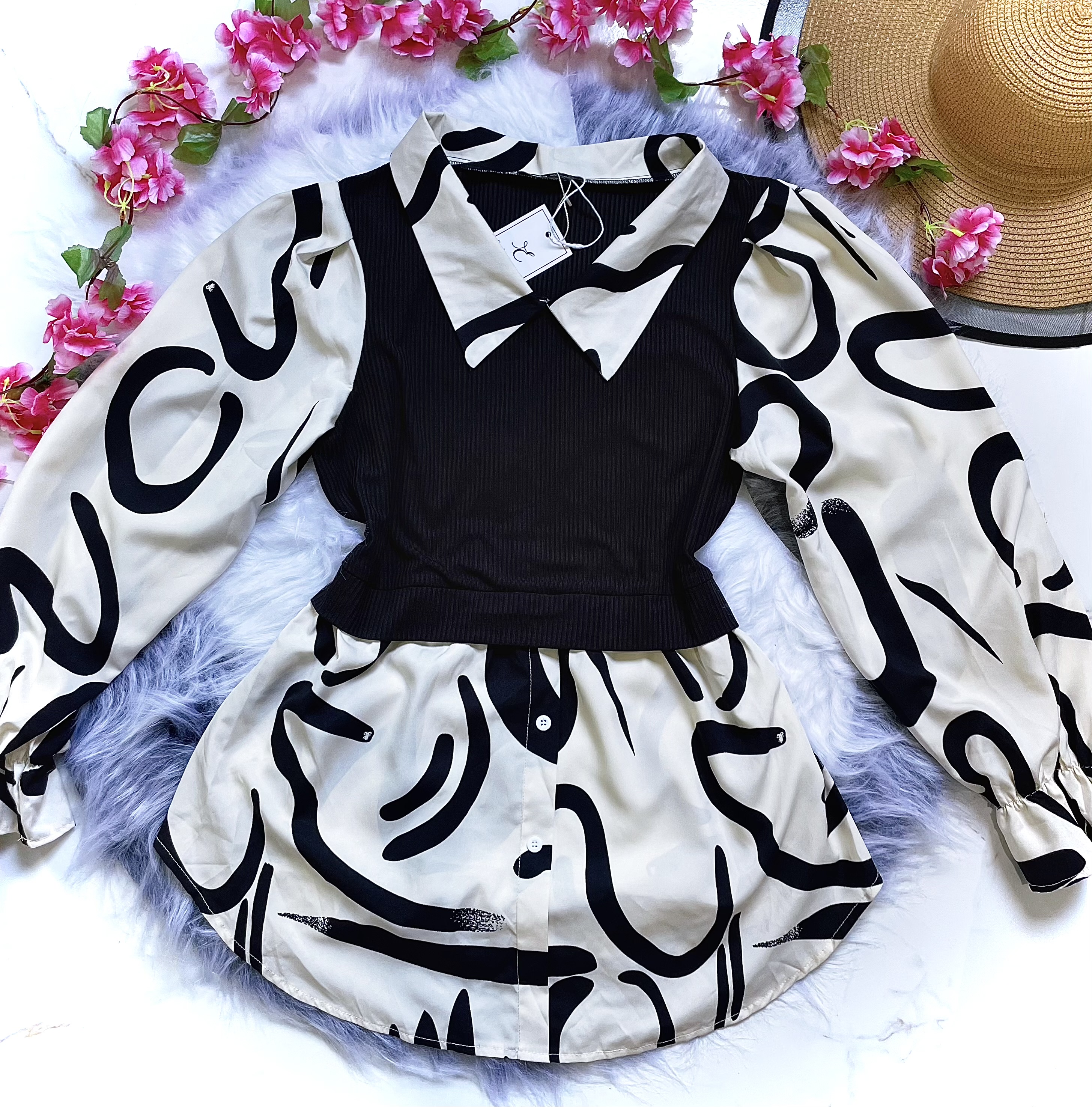 Blusa 2 em 1 - Peplum