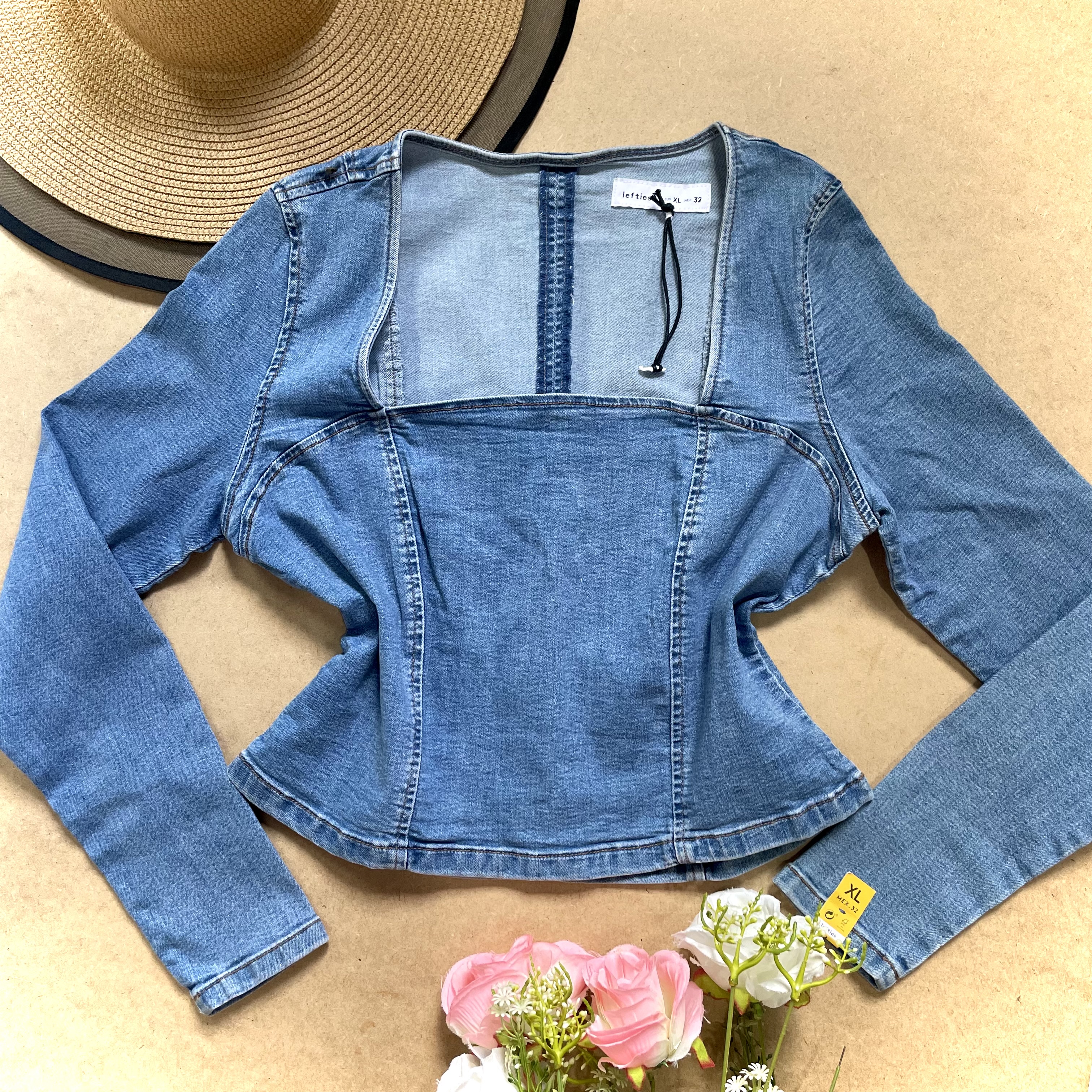 Blusa Jeans Feminina - Tam G