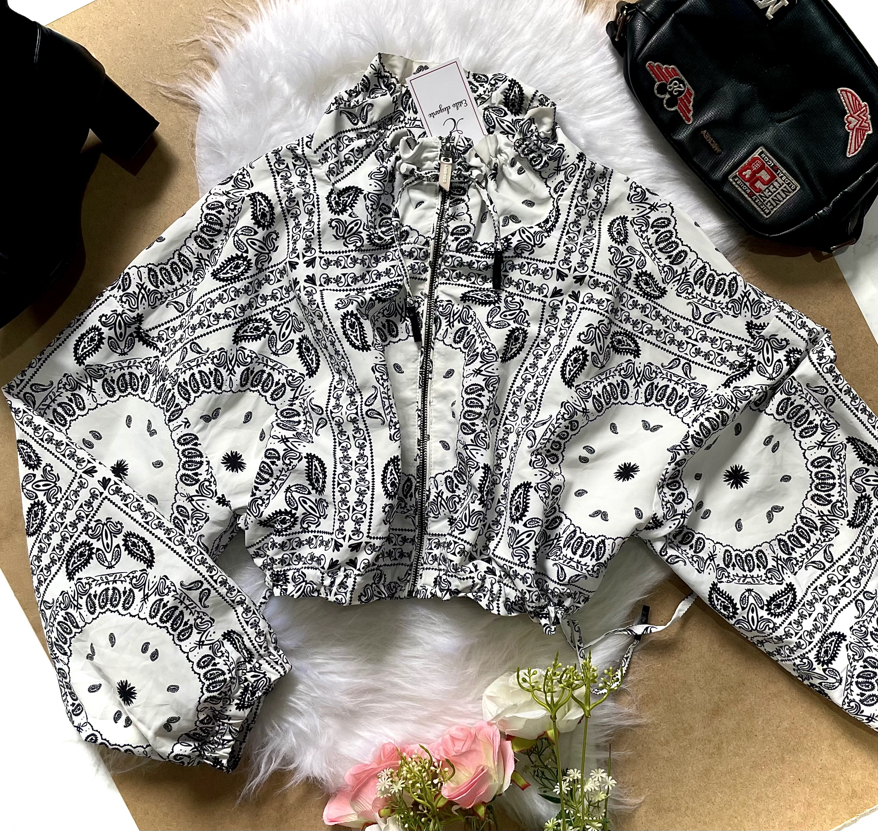 Jaqueta Estampa Paisley