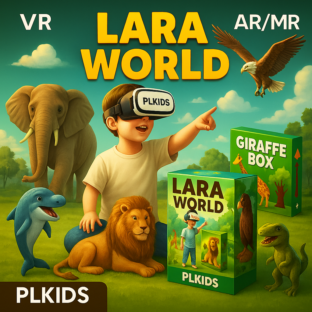 Lara World Learning Kit - 6 Games