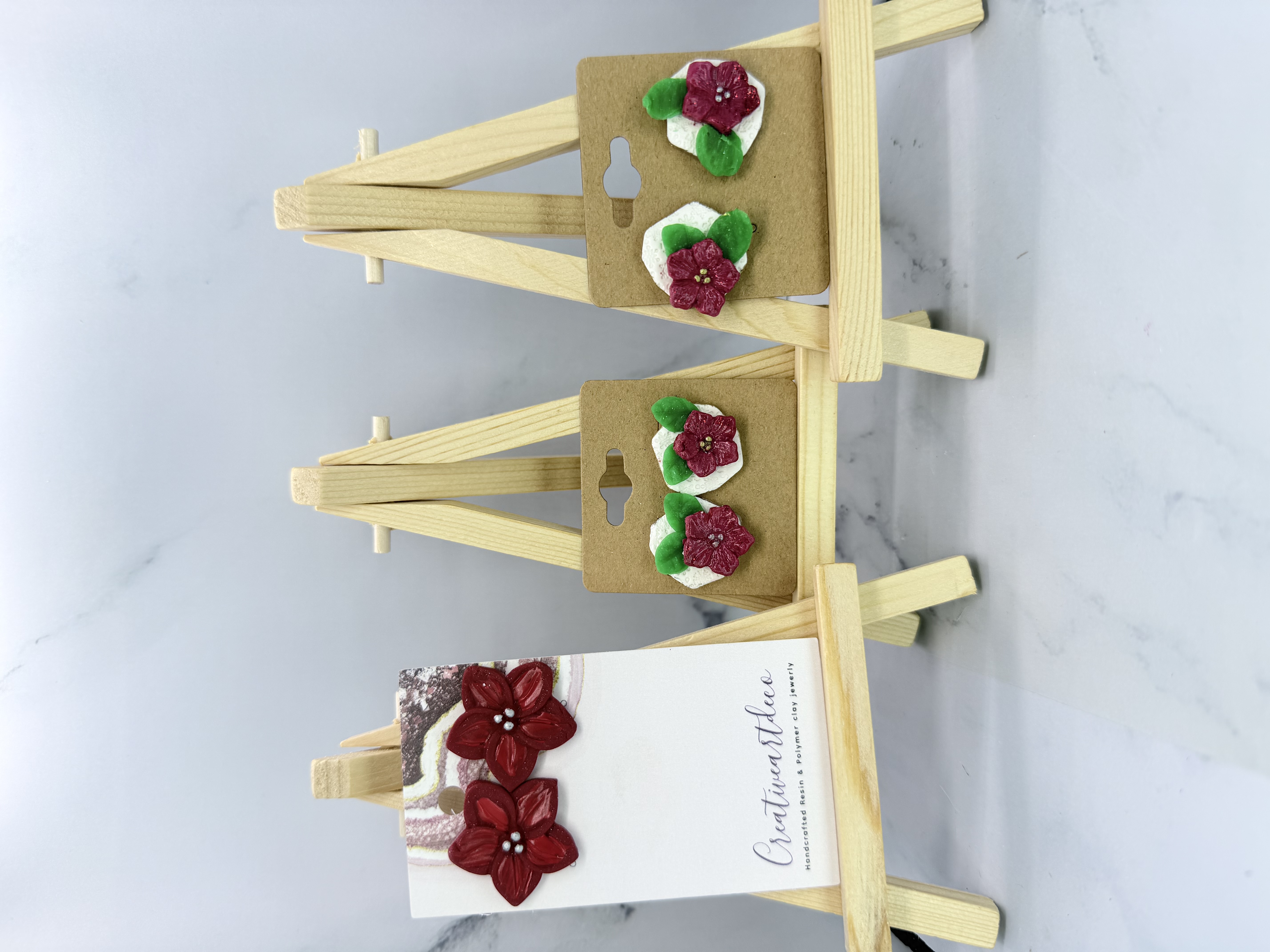 Pointe Setters Stud Earrings