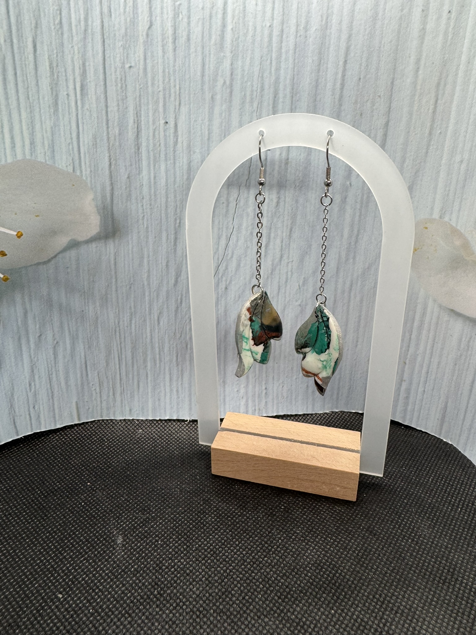 Winged Dangle Earrings