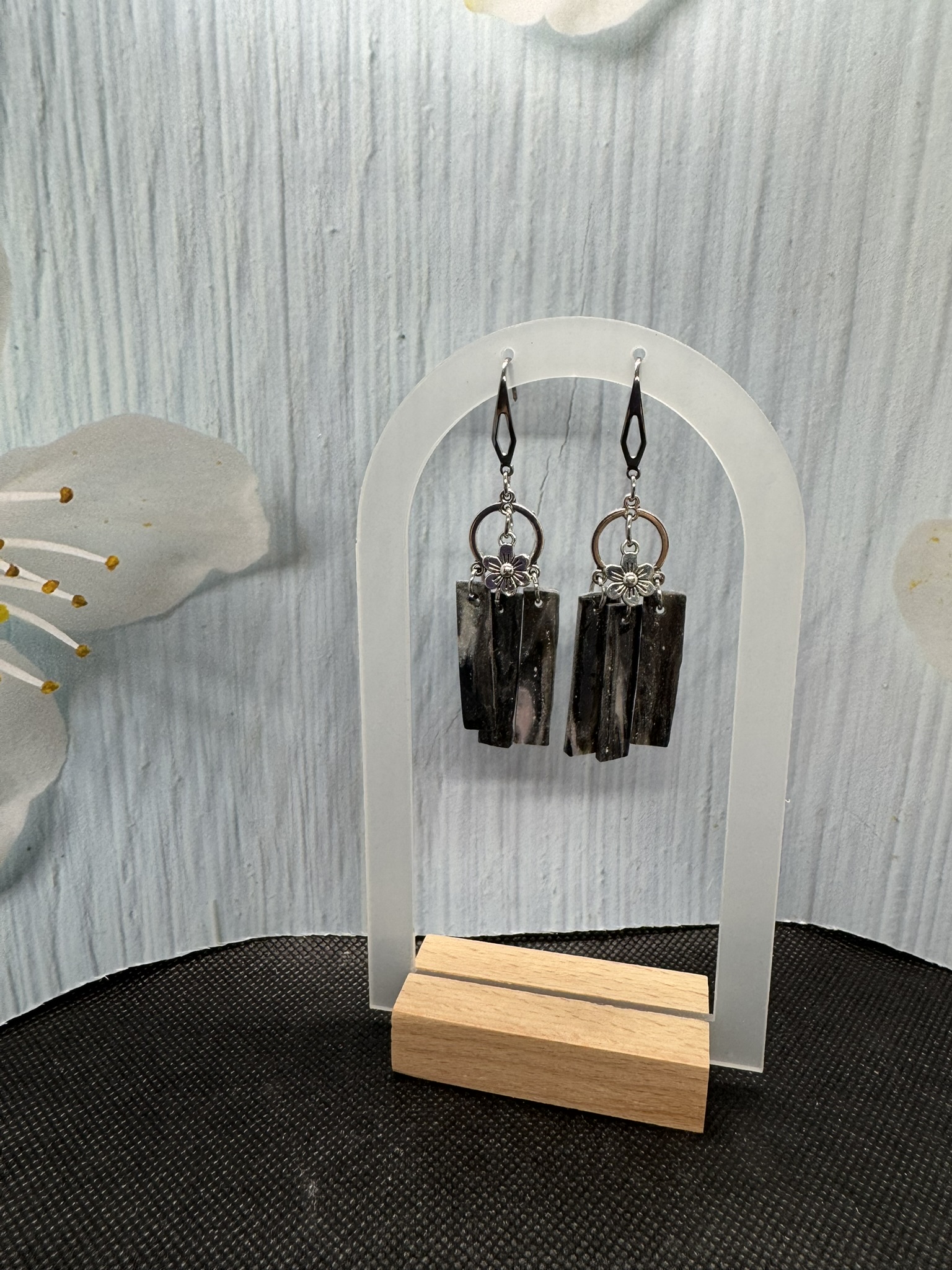 Bohemian Dangles with Flower Charm
