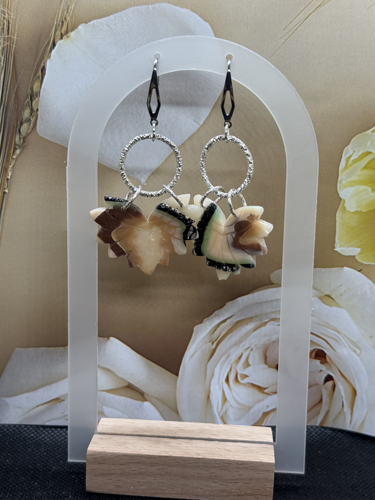 Floral Dangle Drops