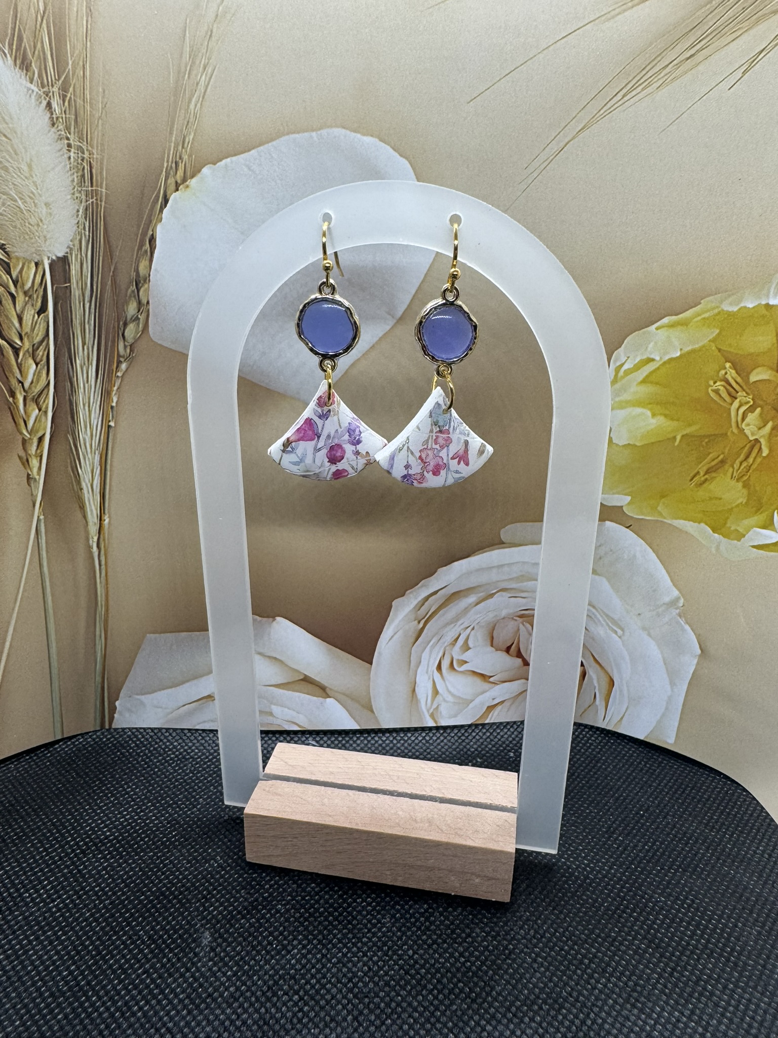 Elegant Floral Earrings