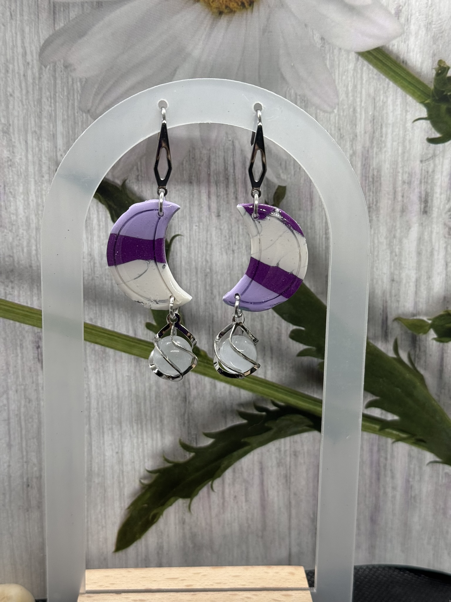 Moon Phase Earrings