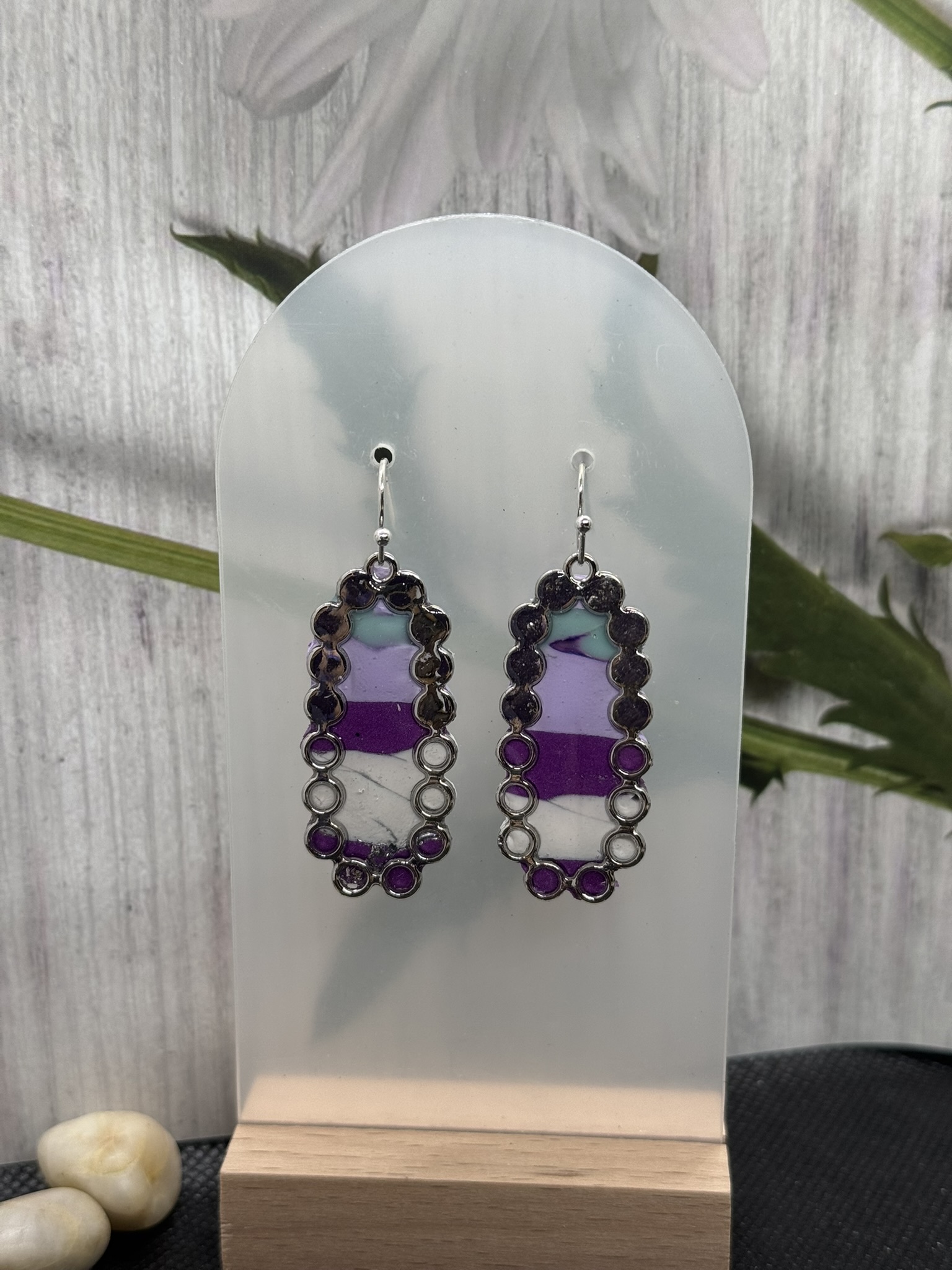 Geometric Dangle Earrings