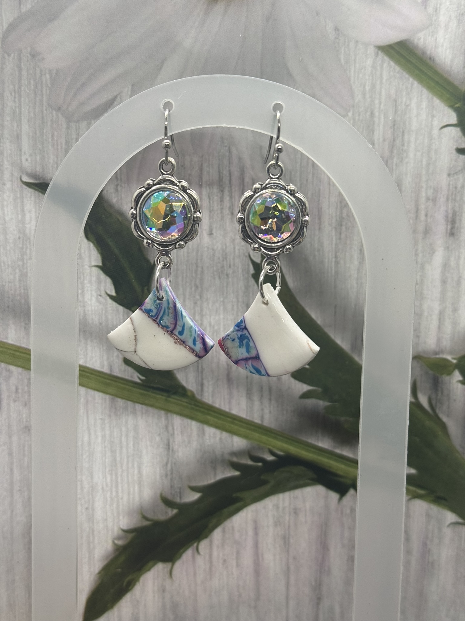 Iridescent Bohemian style Earrings