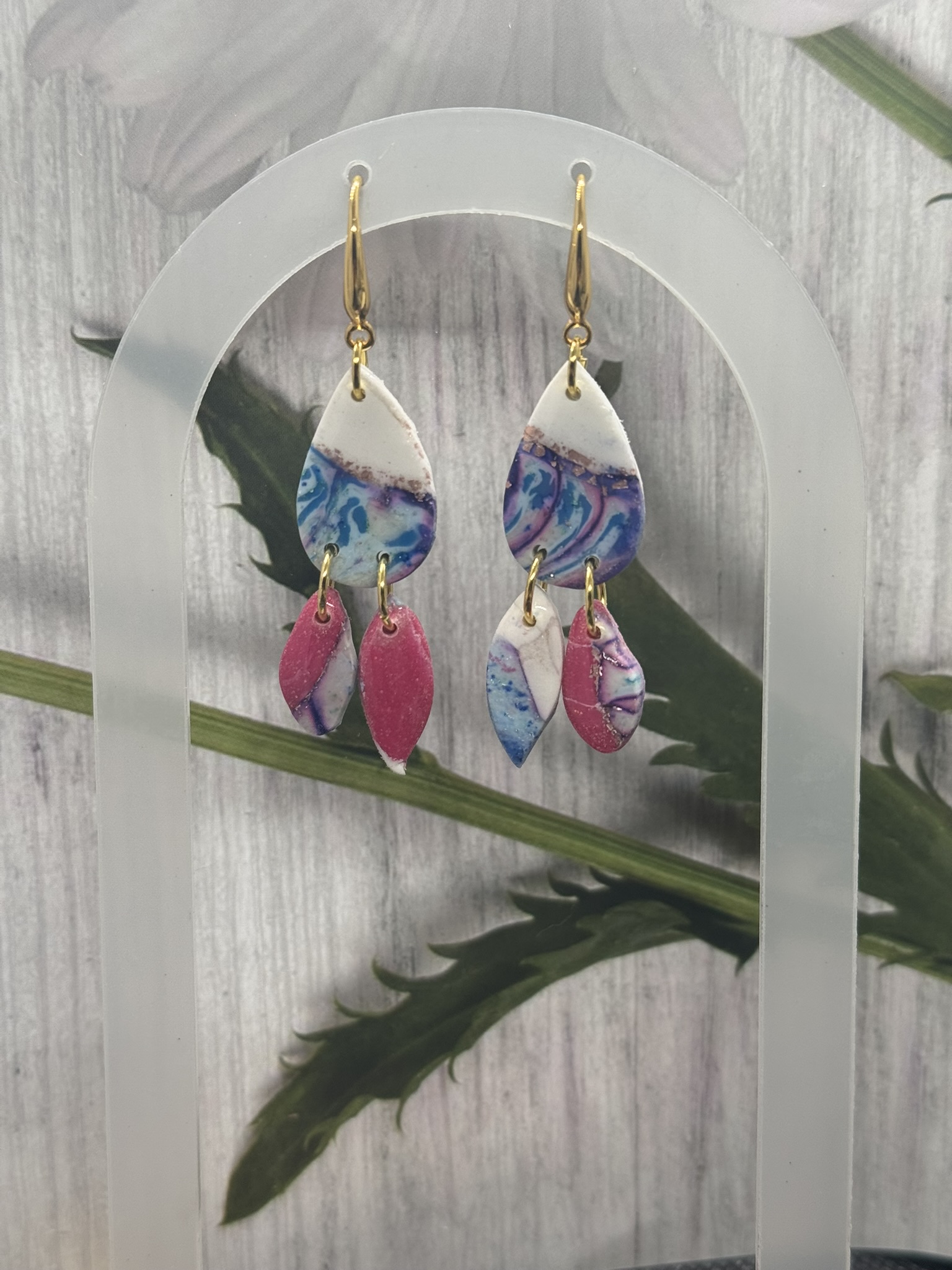 Trendy Clay dangles