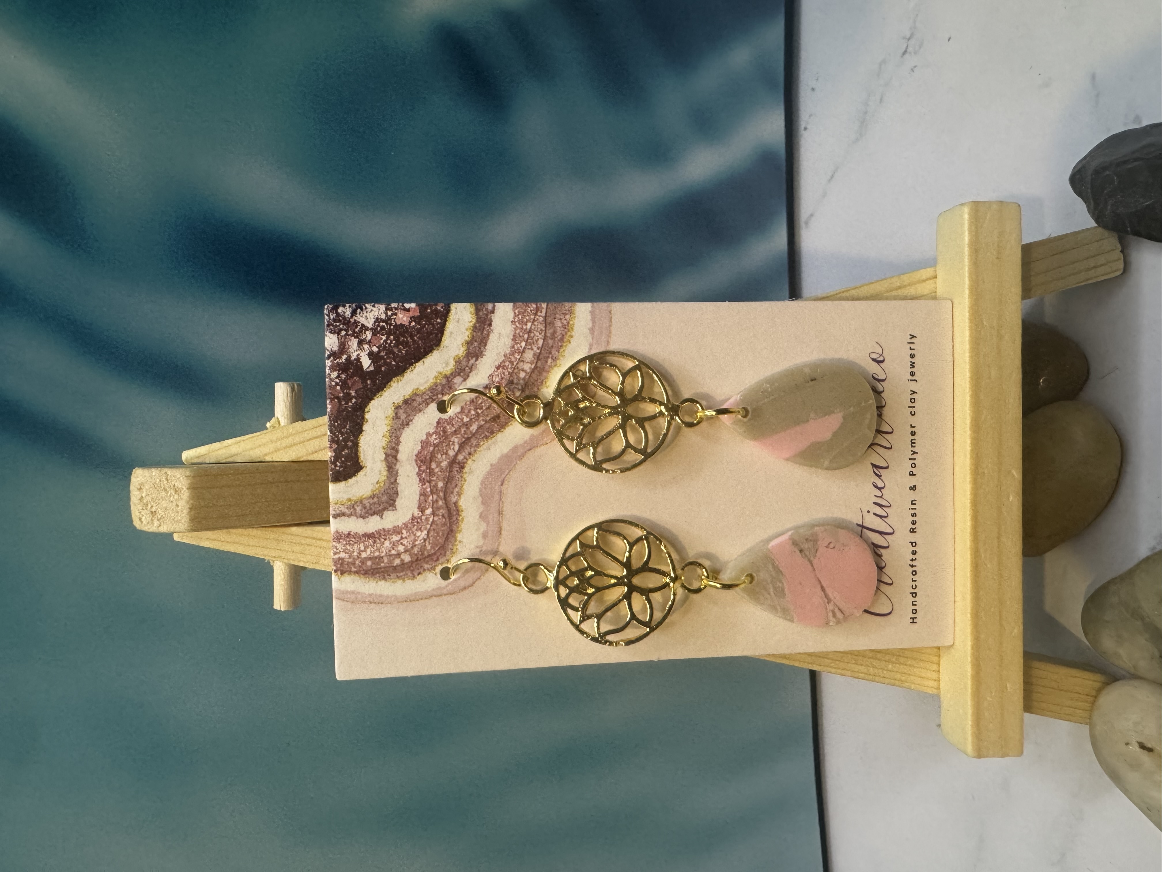 Boho Flower Earrings