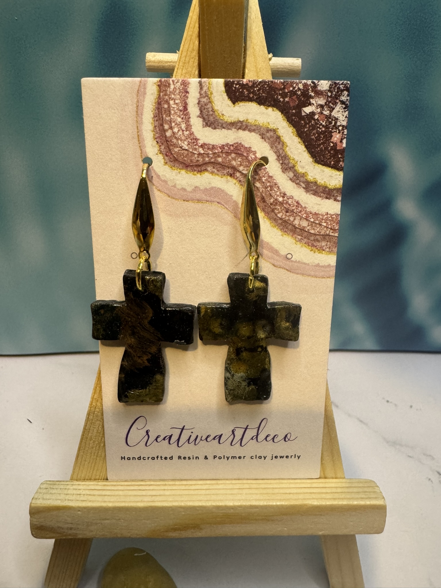 Wrought Iron Cross Design
