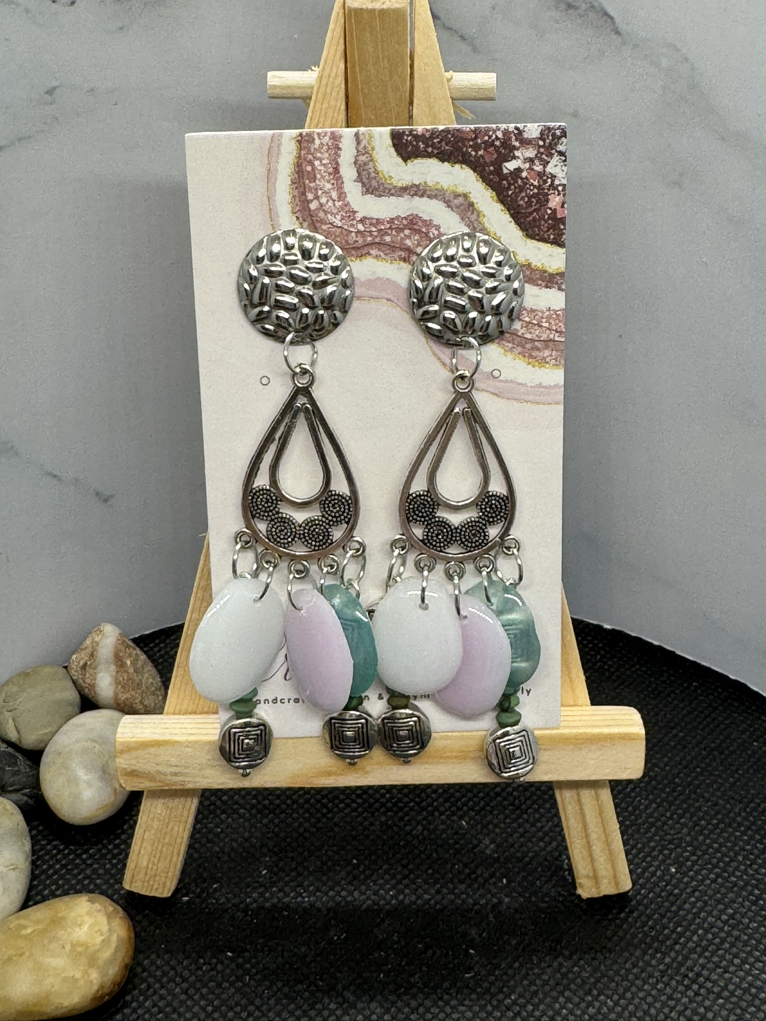 Boho Style Resin Drops