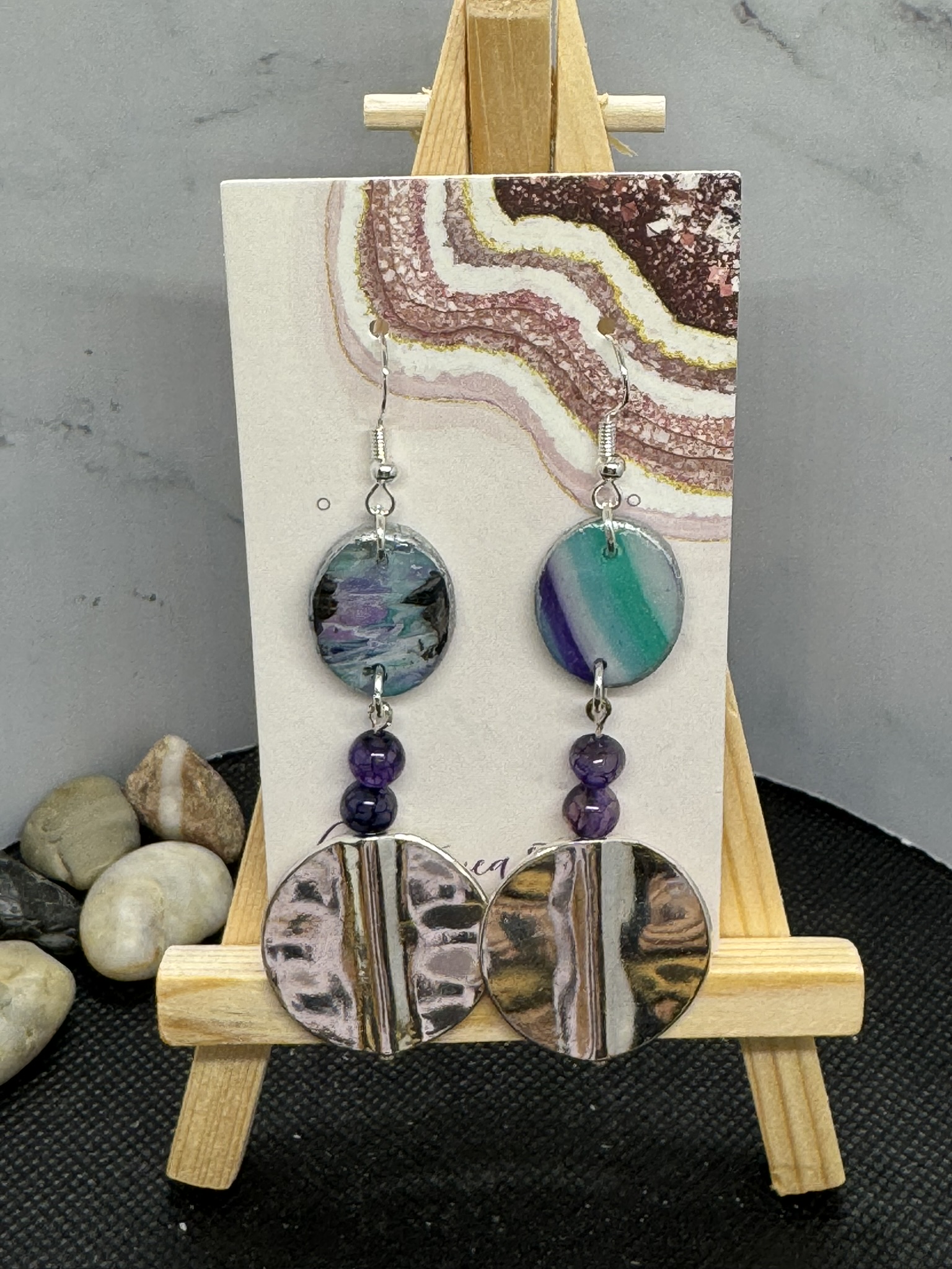 Amethyst Dangle Earrings