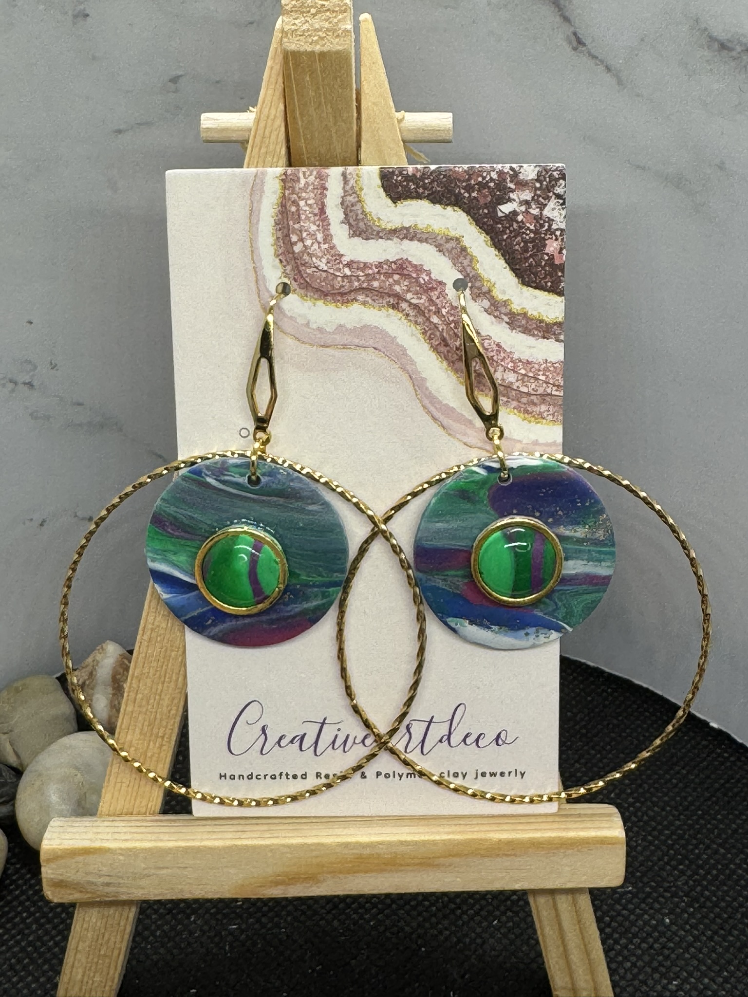 Handcrafted Hoop Earring