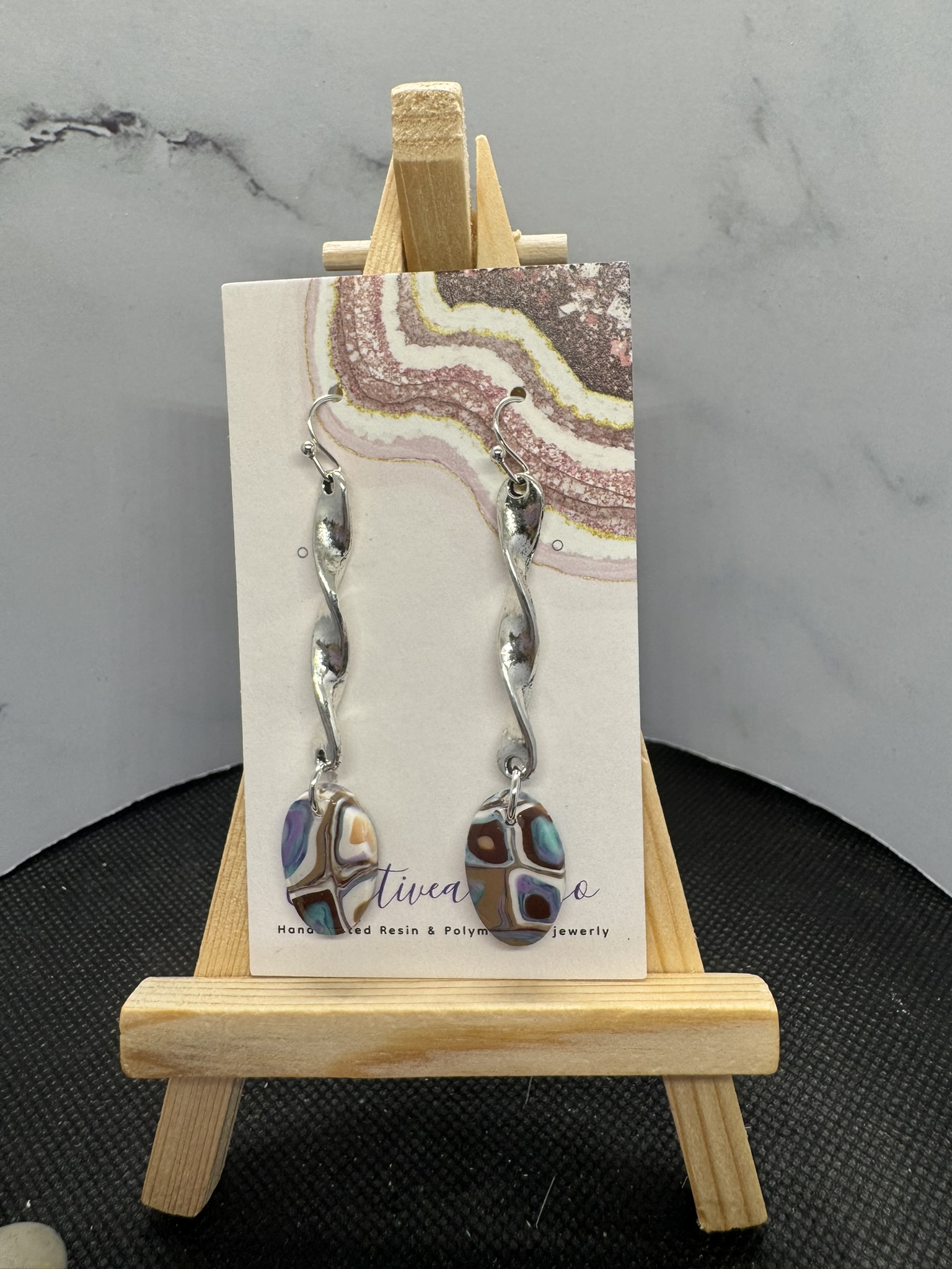 Artisan Silver Dangle Earrings