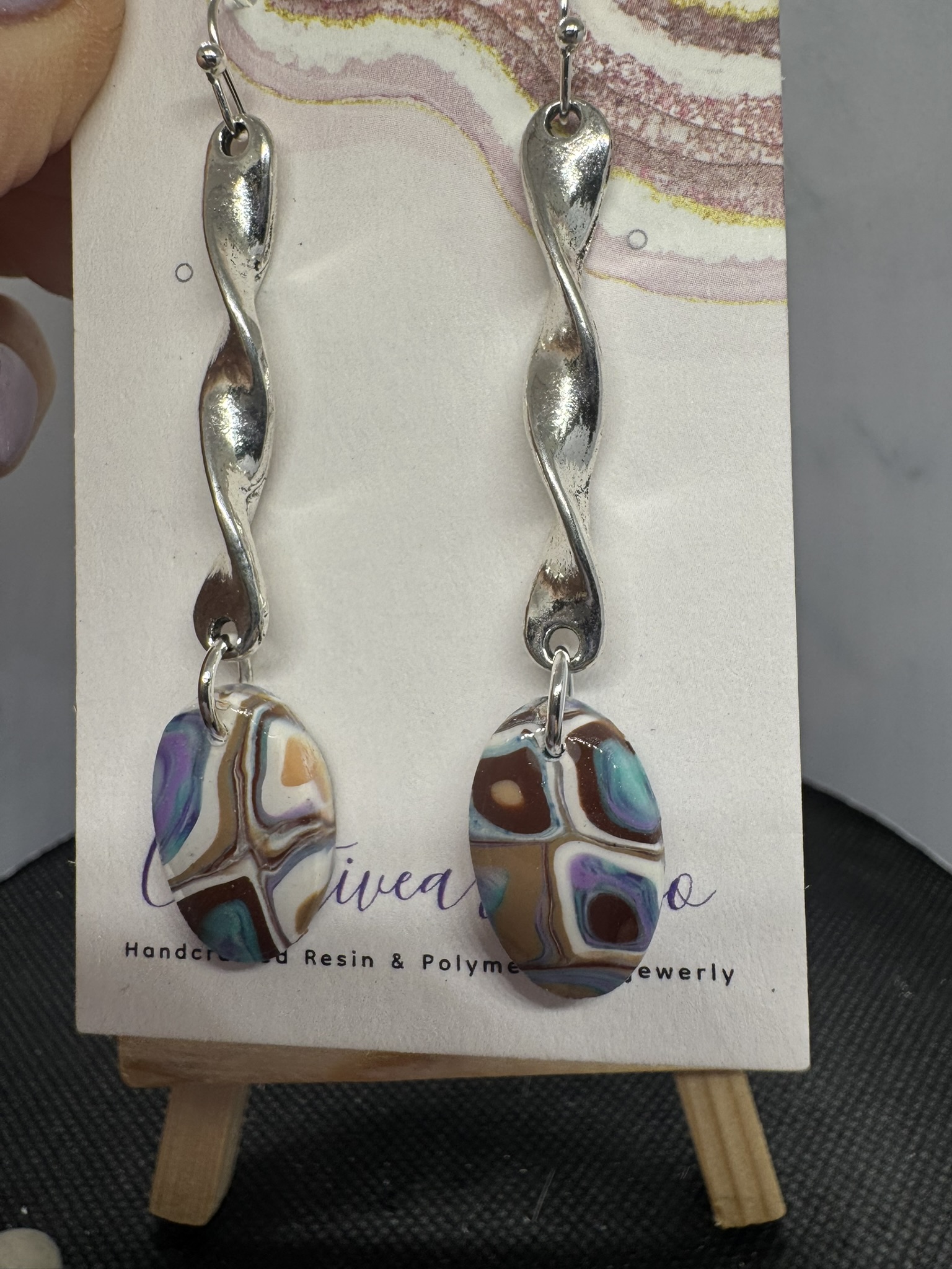 Artisan Silver Dangle Earrings