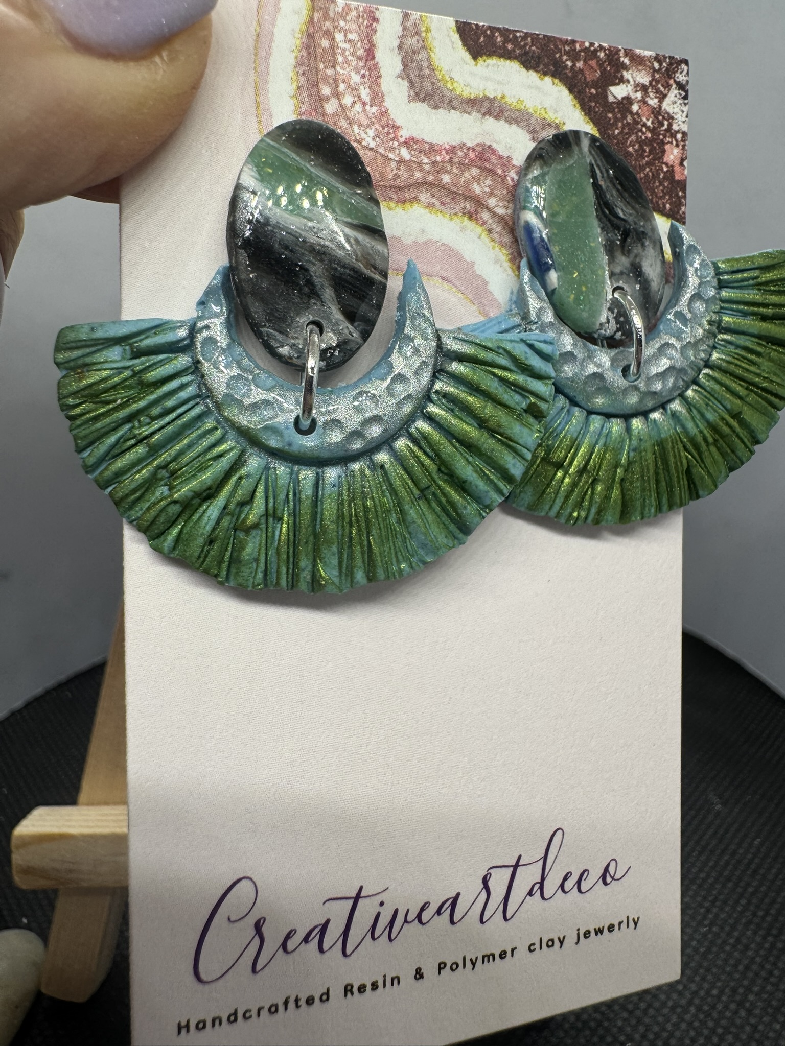 Boho Macramé Style Earrings